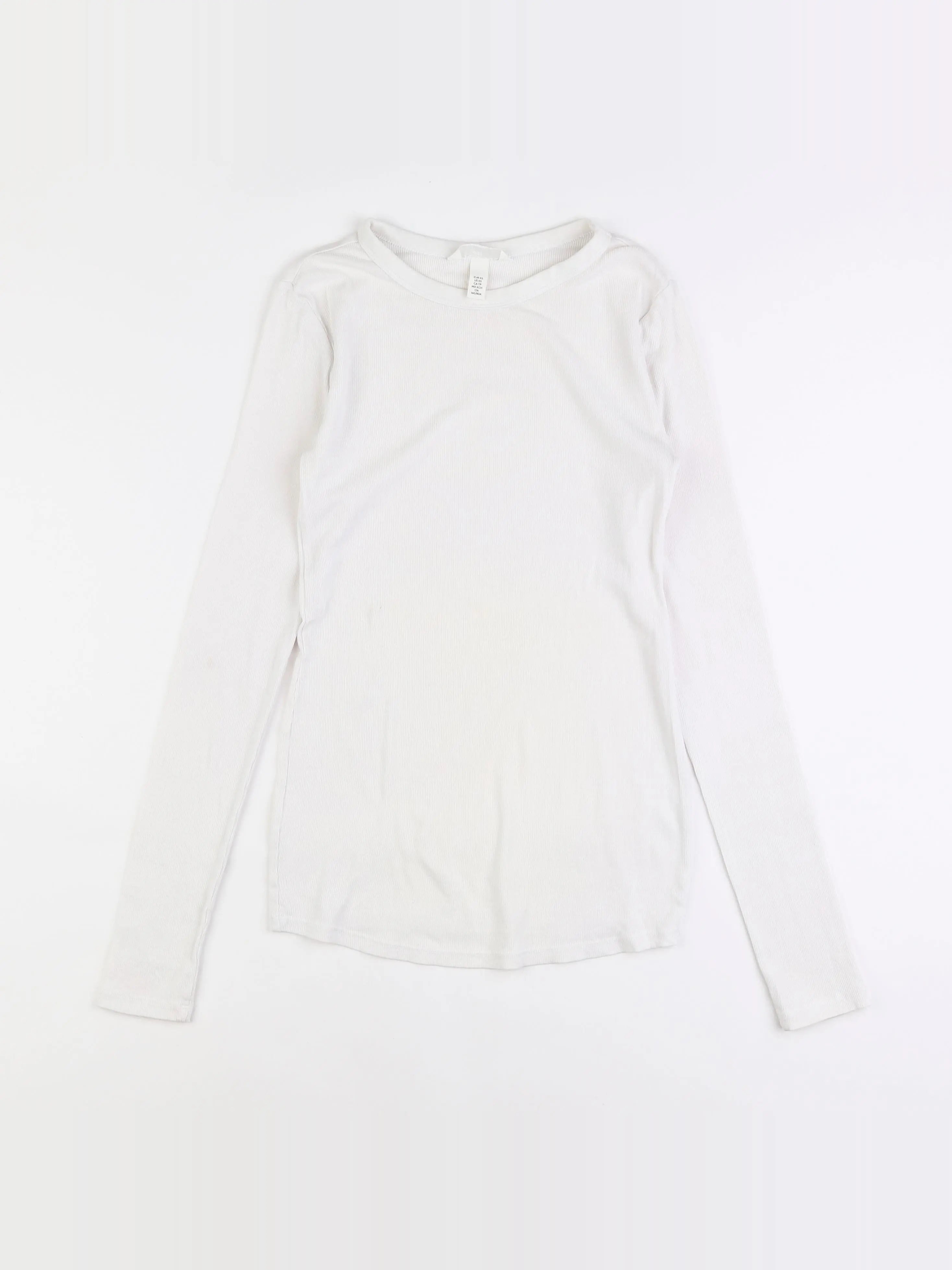 H&M - tee-shirt grossesse blanc - 34