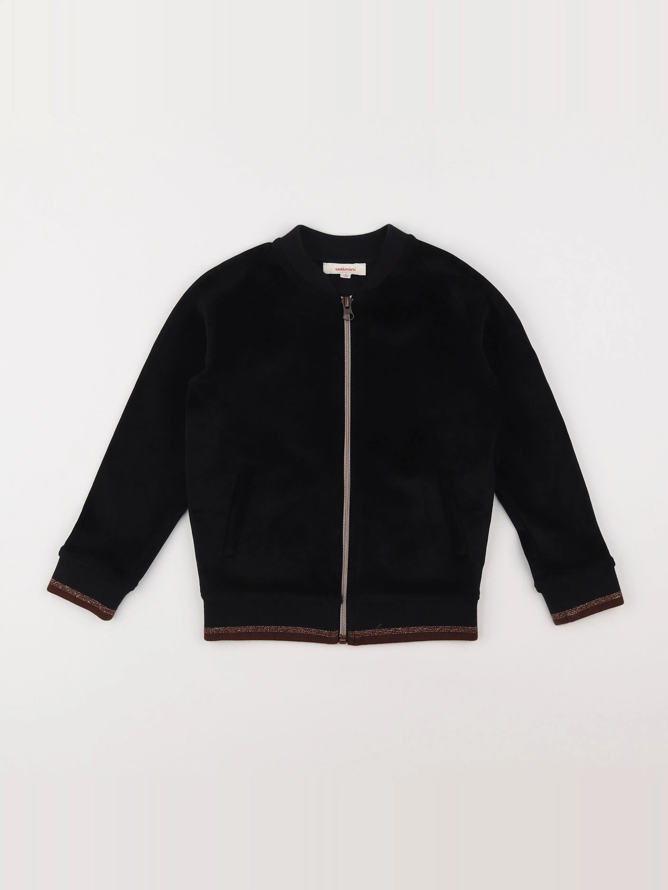 Catimini - veste imprimé au dos noir - 5 ans