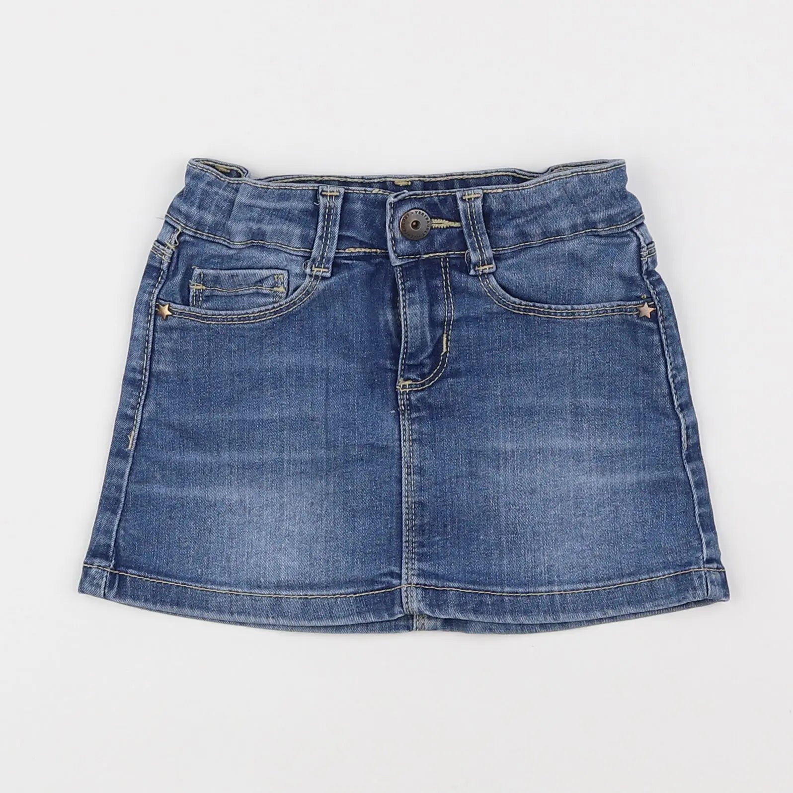 Vertbaudet - jupe bleu - 4 ans