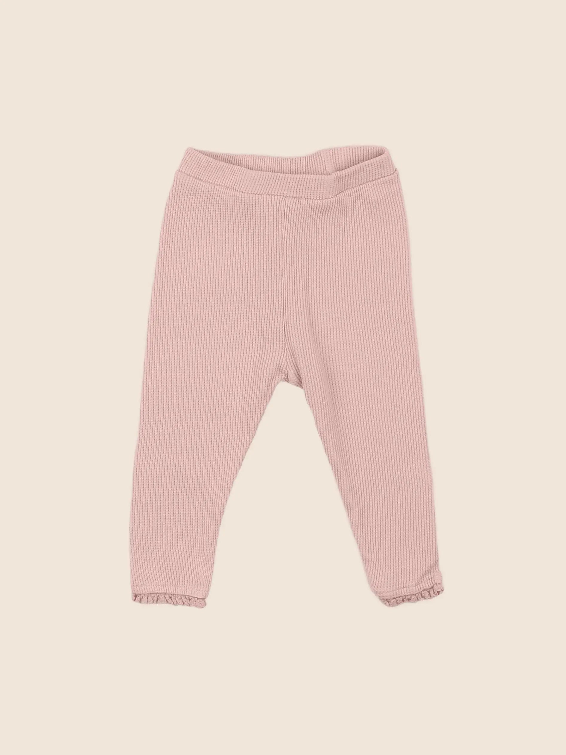 Zara - legging rose - 3/6 mois