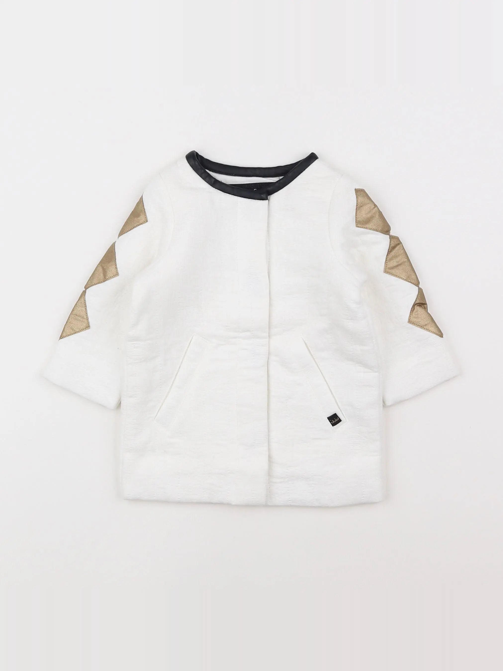 IKKS - manteau blanc - 6 mois