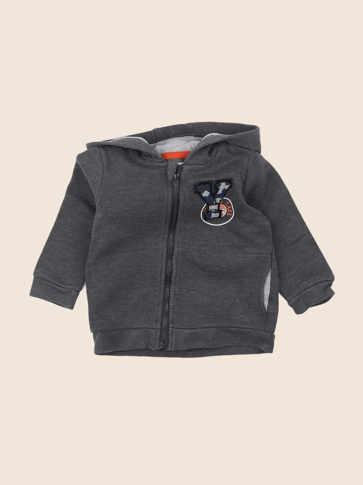 IKKS - sweat gris - 12 mois