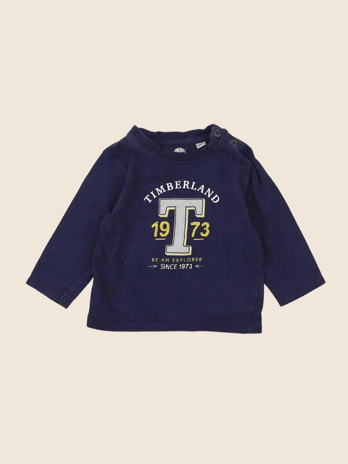 Timberland - tee-shirt bleu - 12 mois