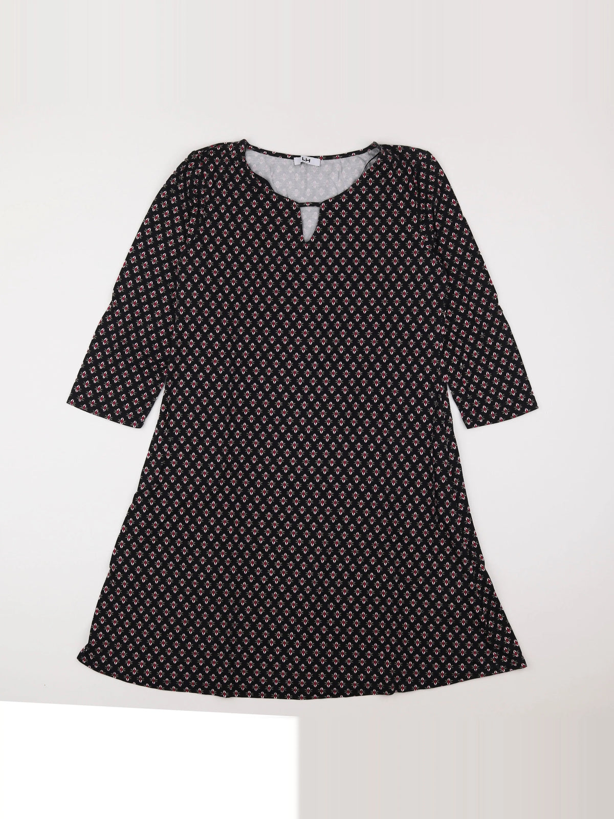 La Halle - robe grossesse noir, rouge - 44 à 46