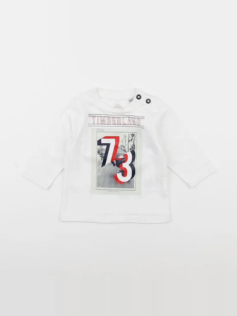 Timberland - tee-shirt blanc - 6 mois