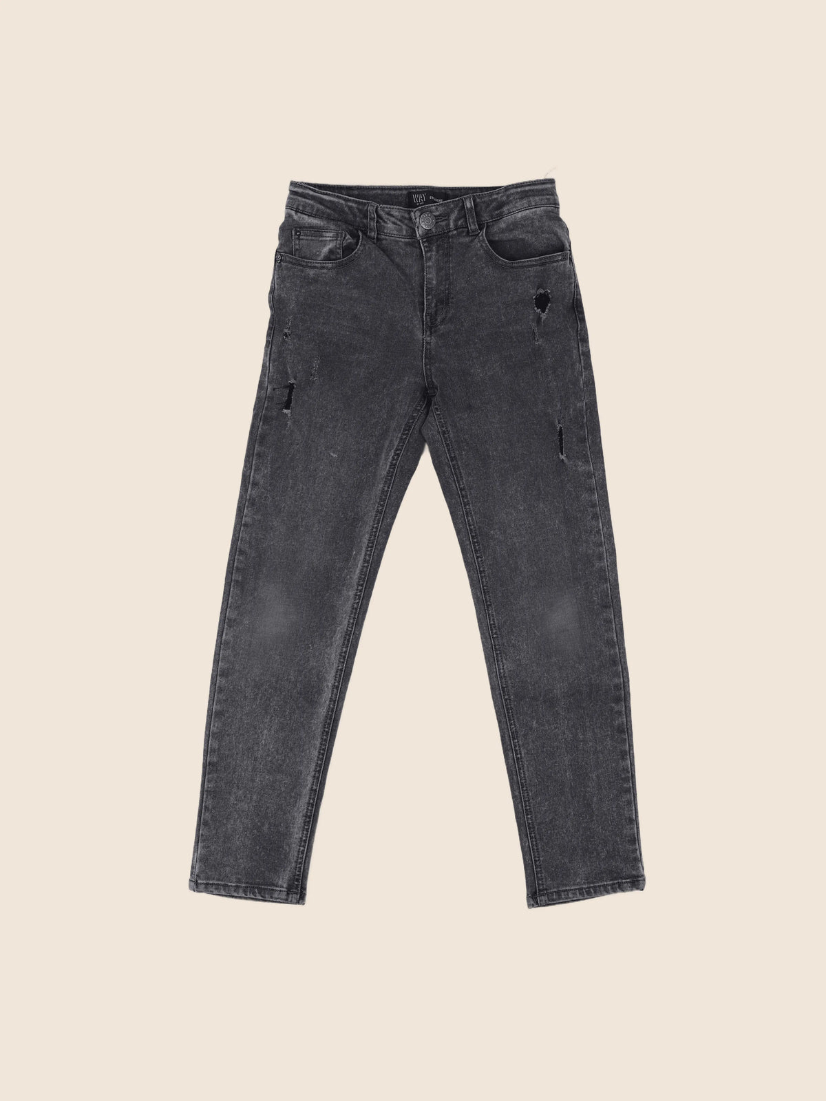 IKKS - jean gris - 12 ans
