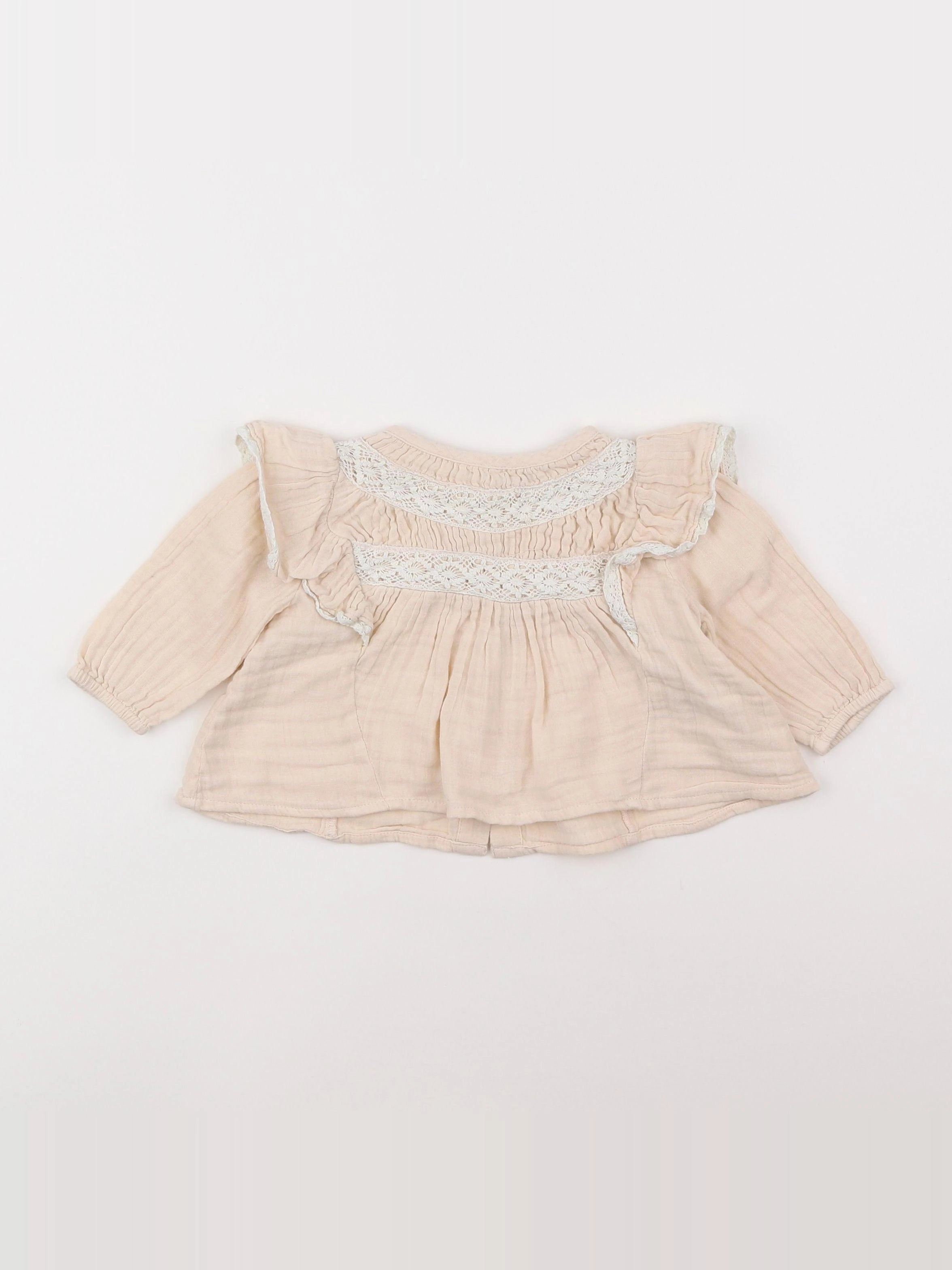 Louise Misha - blouse rose - 6 mois