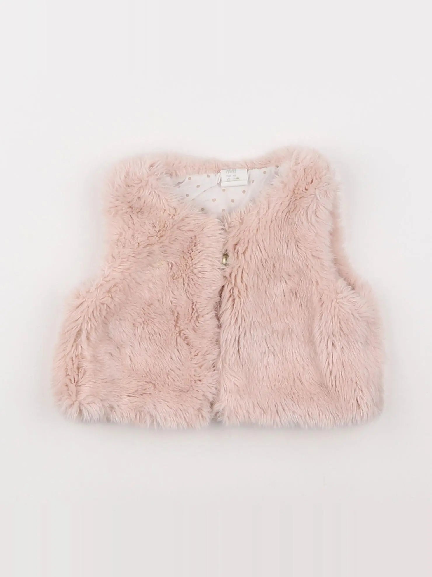 H&M - gilet rose - 3/6 mois