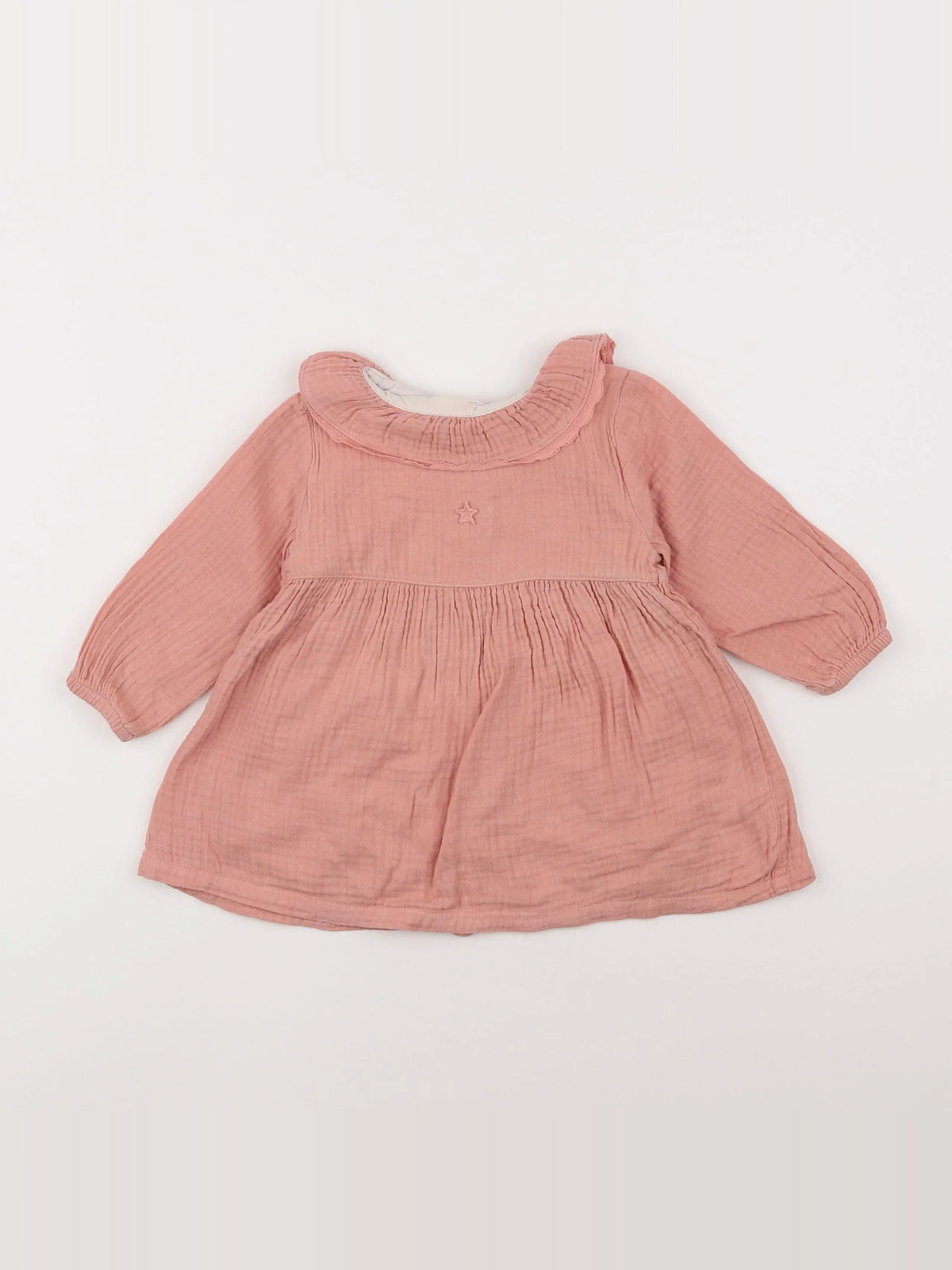 Tocoto vintage - robe rose - 9 mois