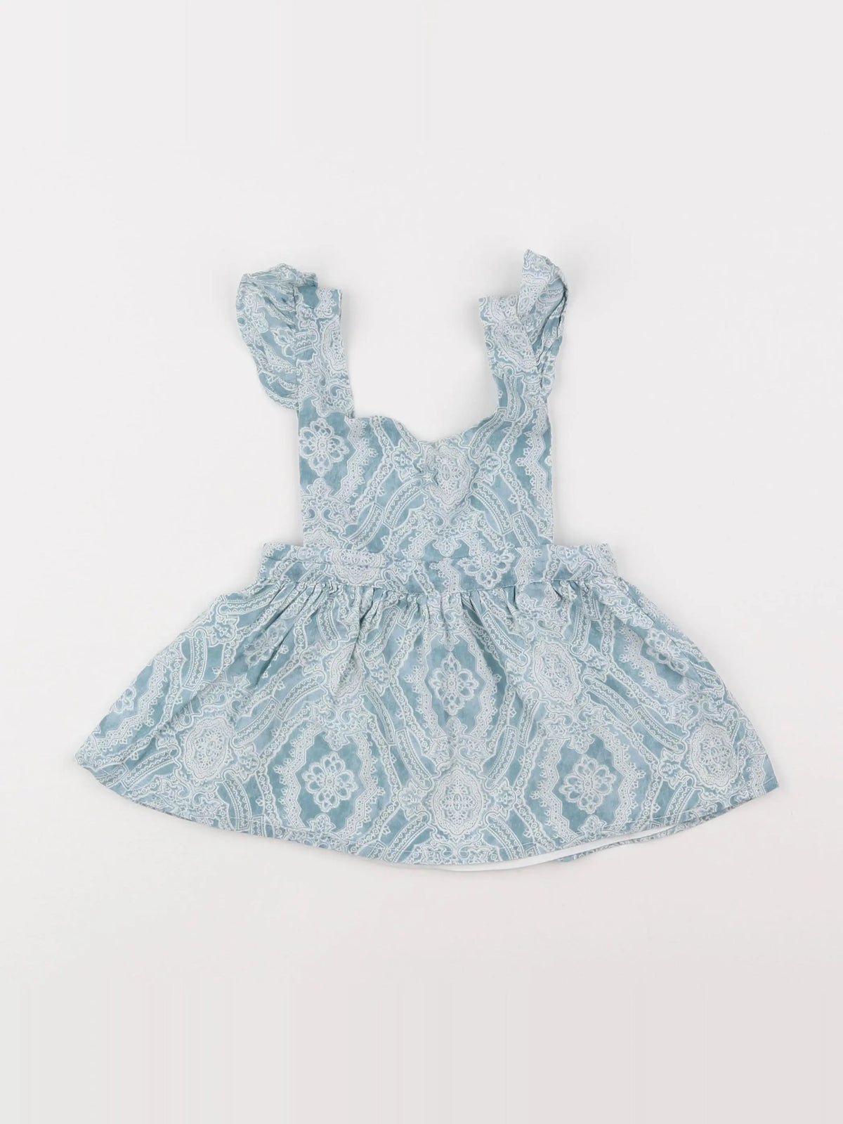 Tocoto vintage - robe bleu - 1/3 mois