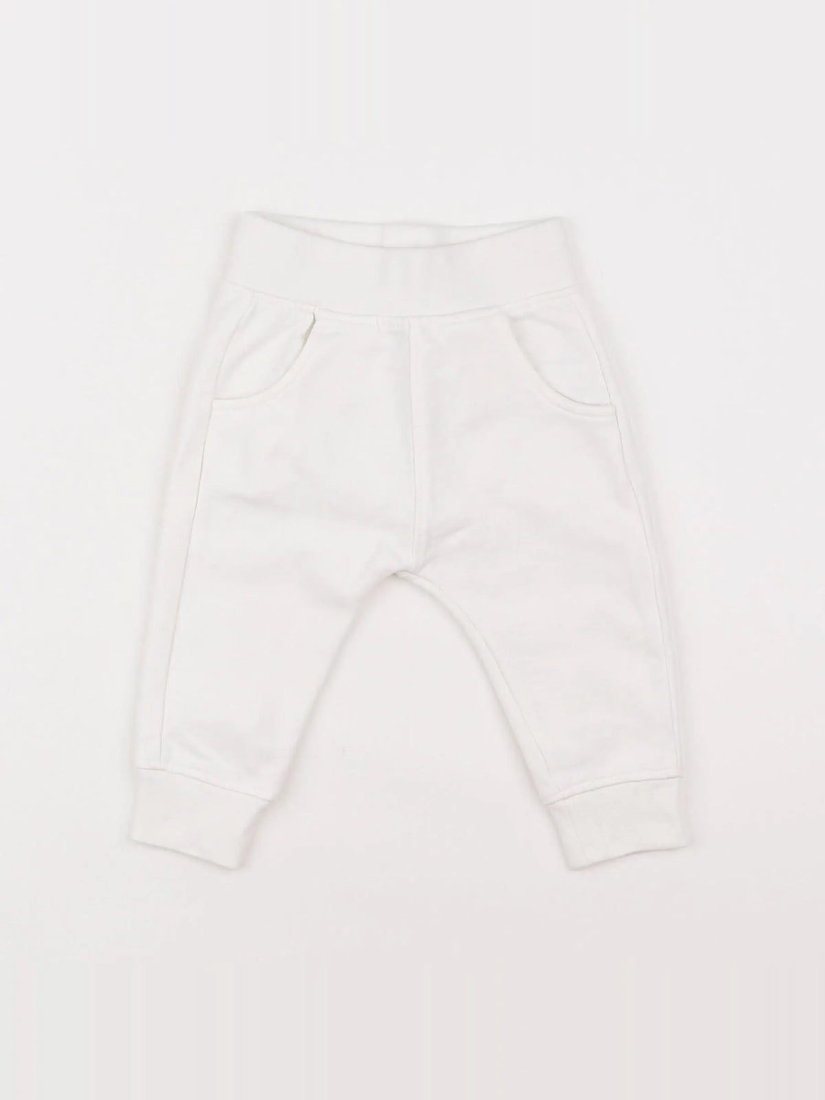 El Corte Inglés  - jogging blanc - 3/6 mois