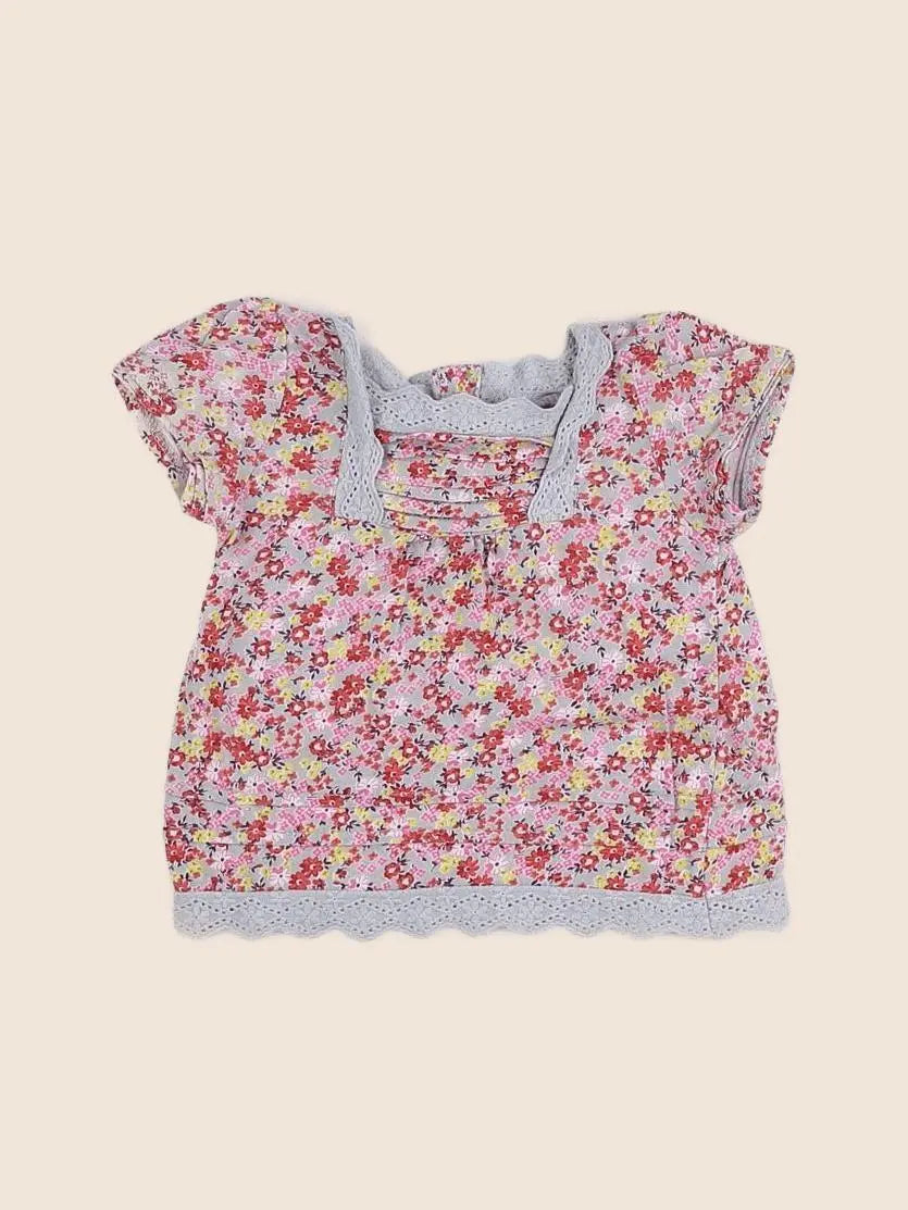 Zara - tee-shirt multicolore - 3/6 mois