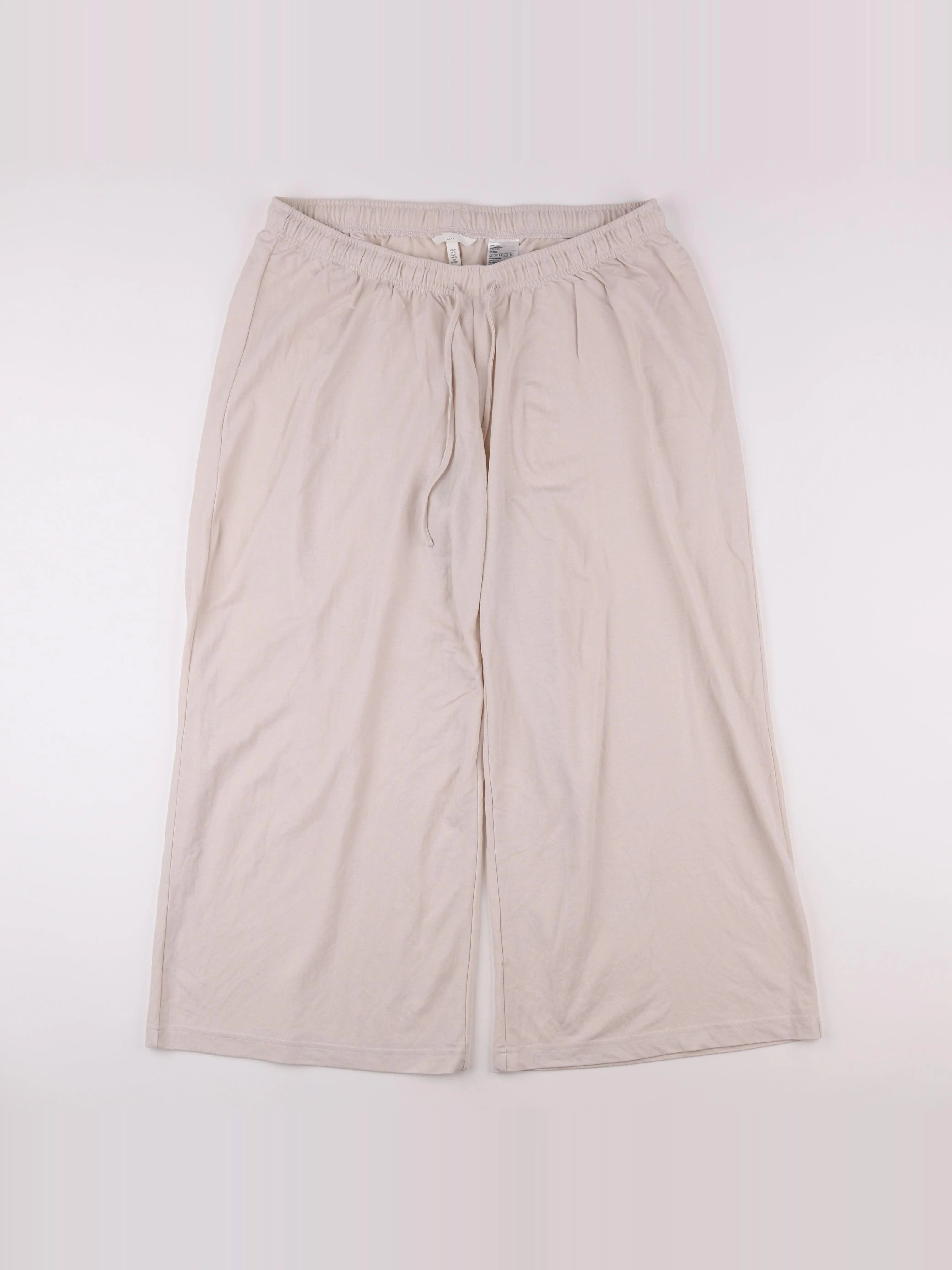 H&M - pantalon grossesse beige - 48 à 50