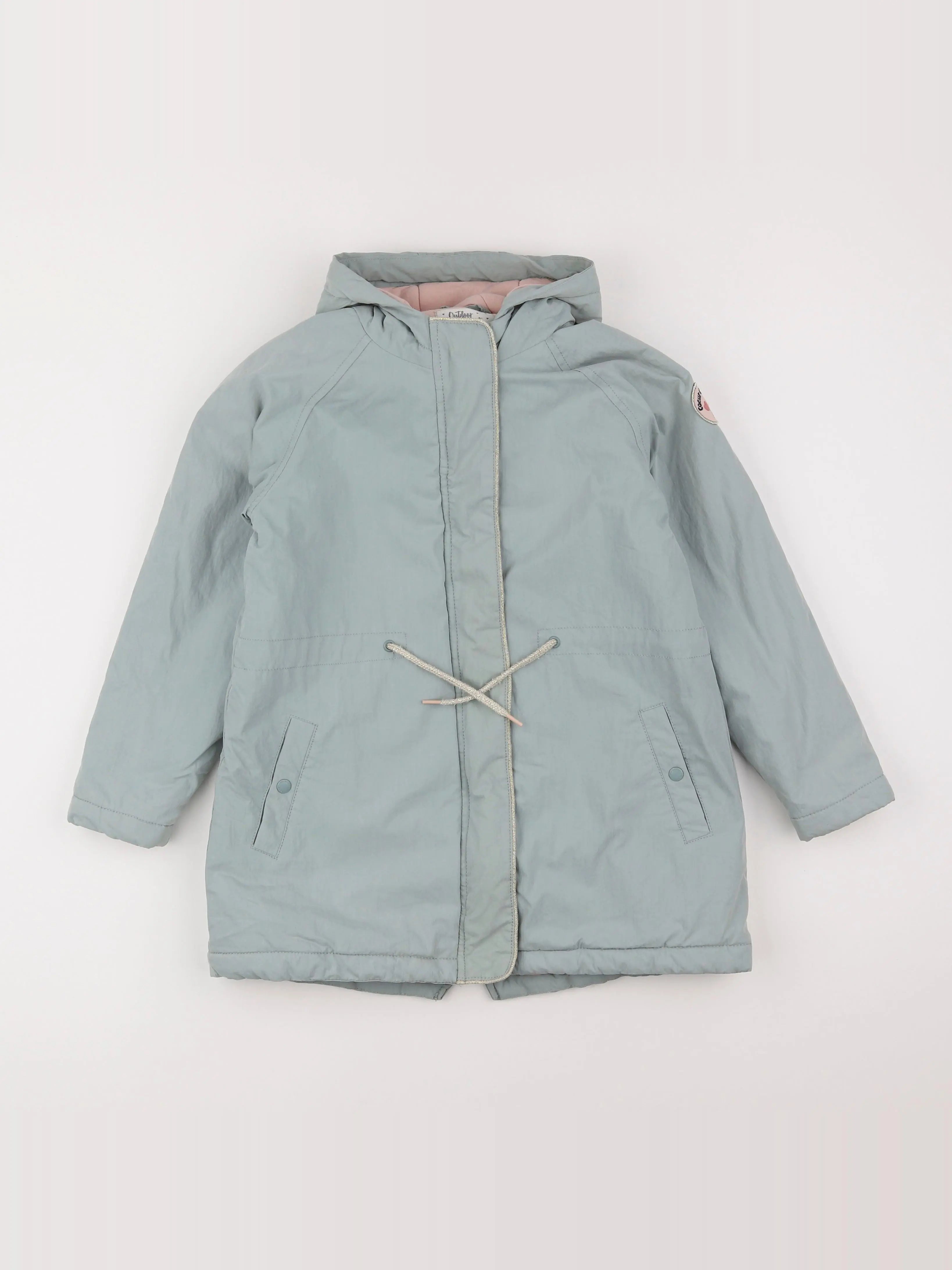 Vertbaudet - parka bleu - 9 ans