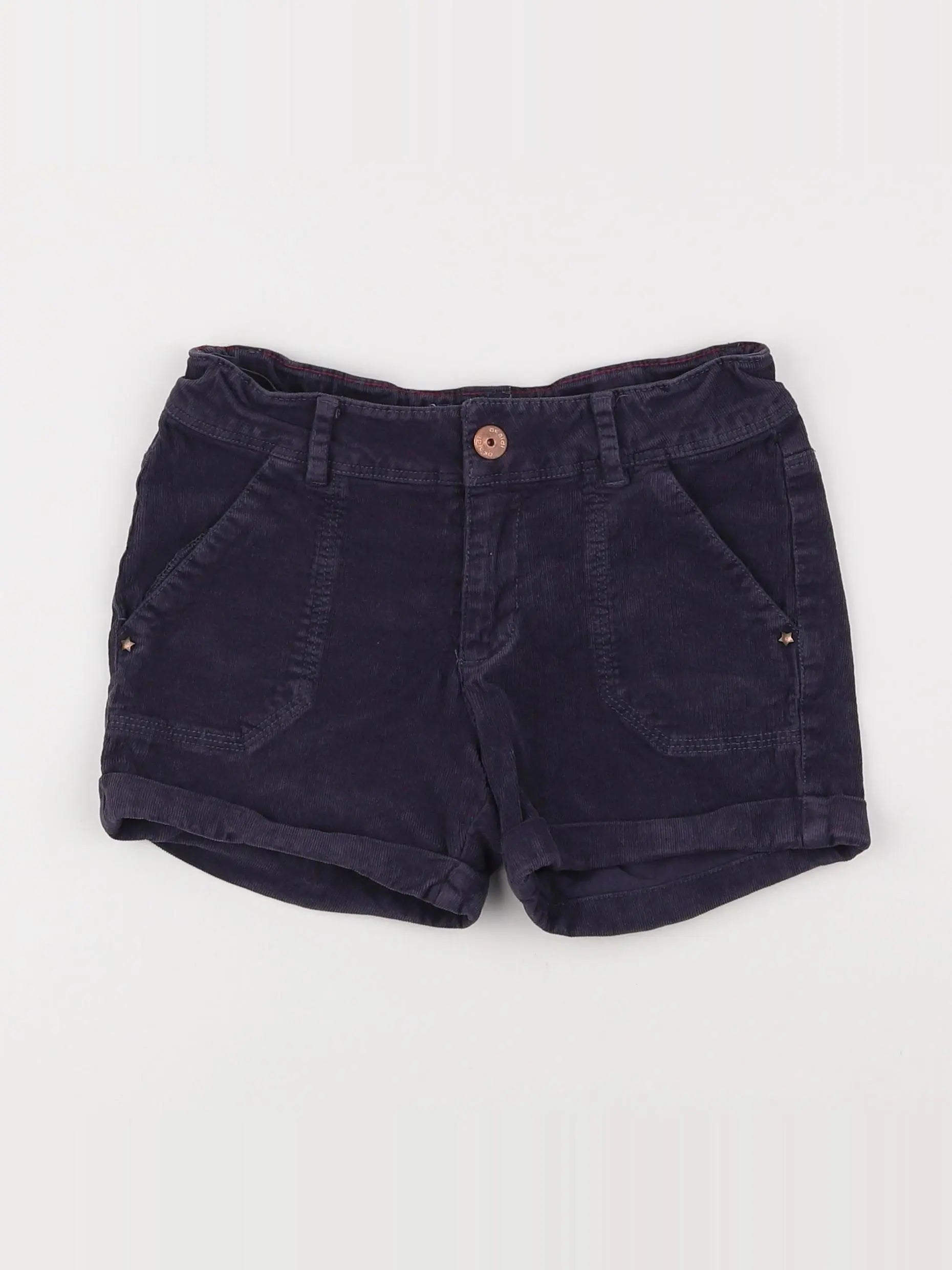 Okaidi - short bleu - 8 ans
