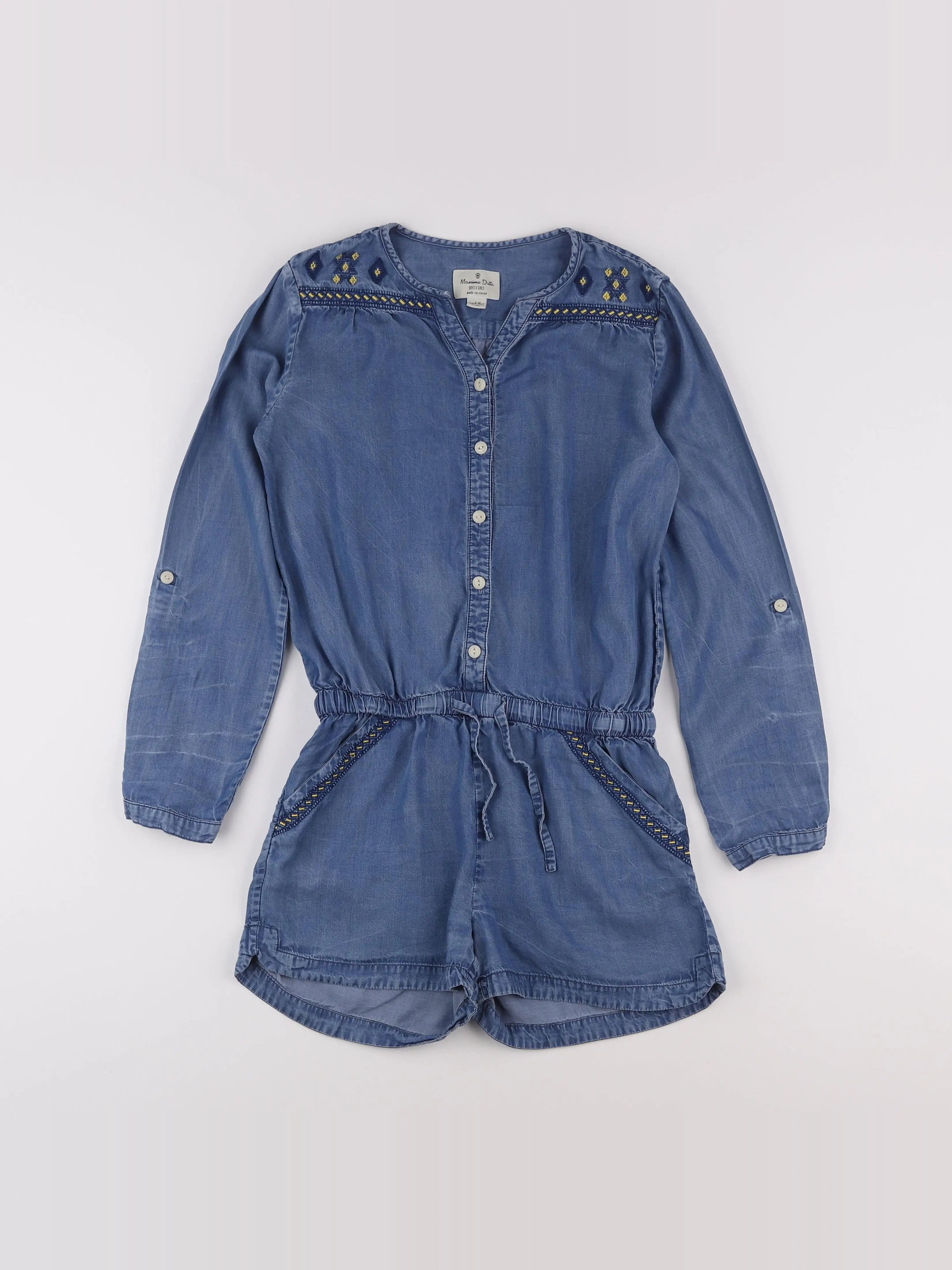 Massimo Dutti - combinaison bleu - 9/10 ans