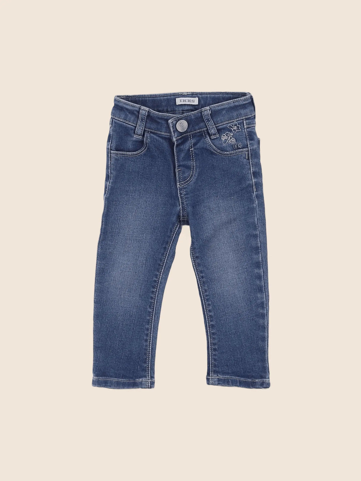 IKKS - jean bleu - 12 mois