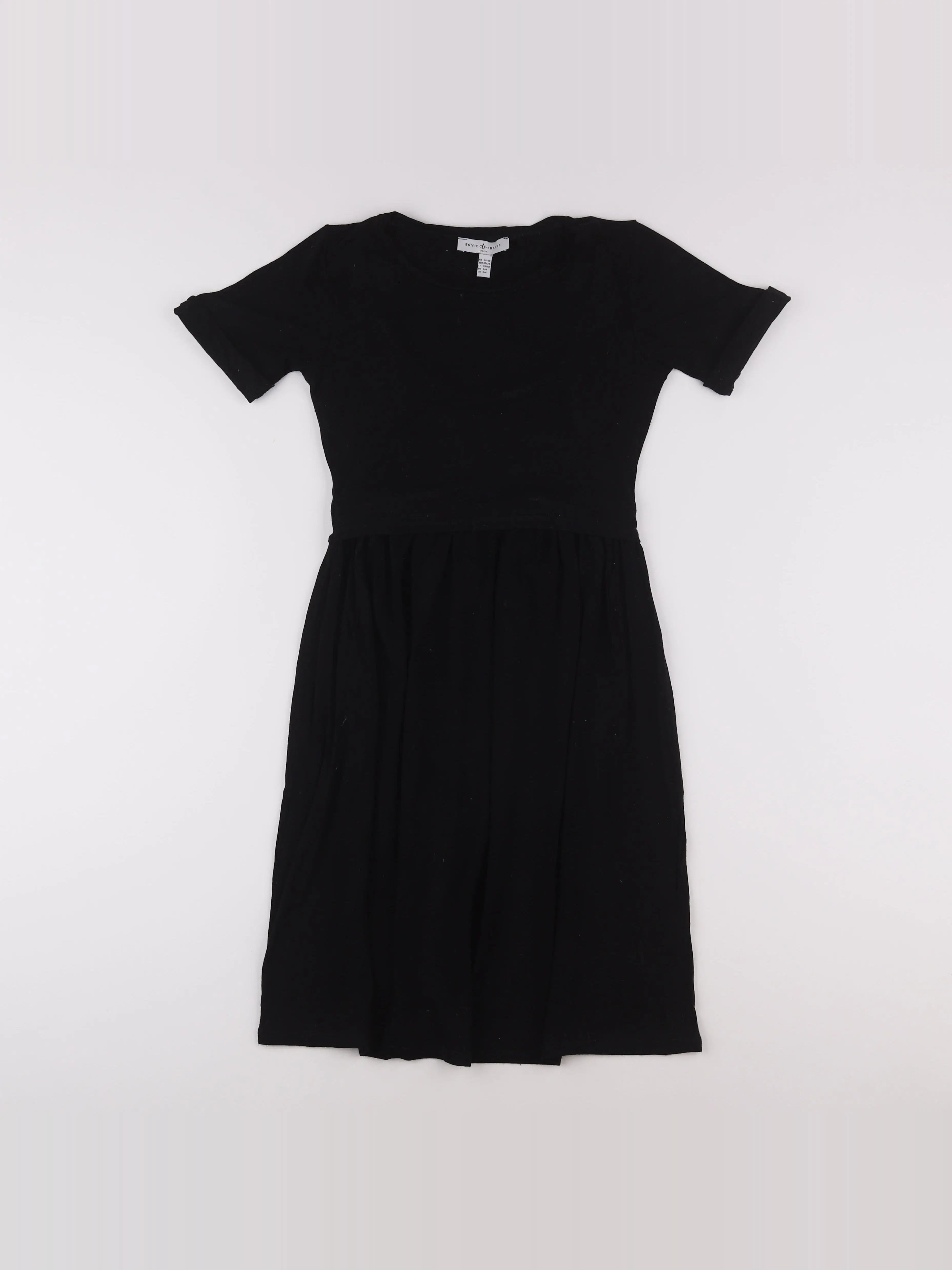 Envie de fraise - robe allaitement noir - 34 à 36
