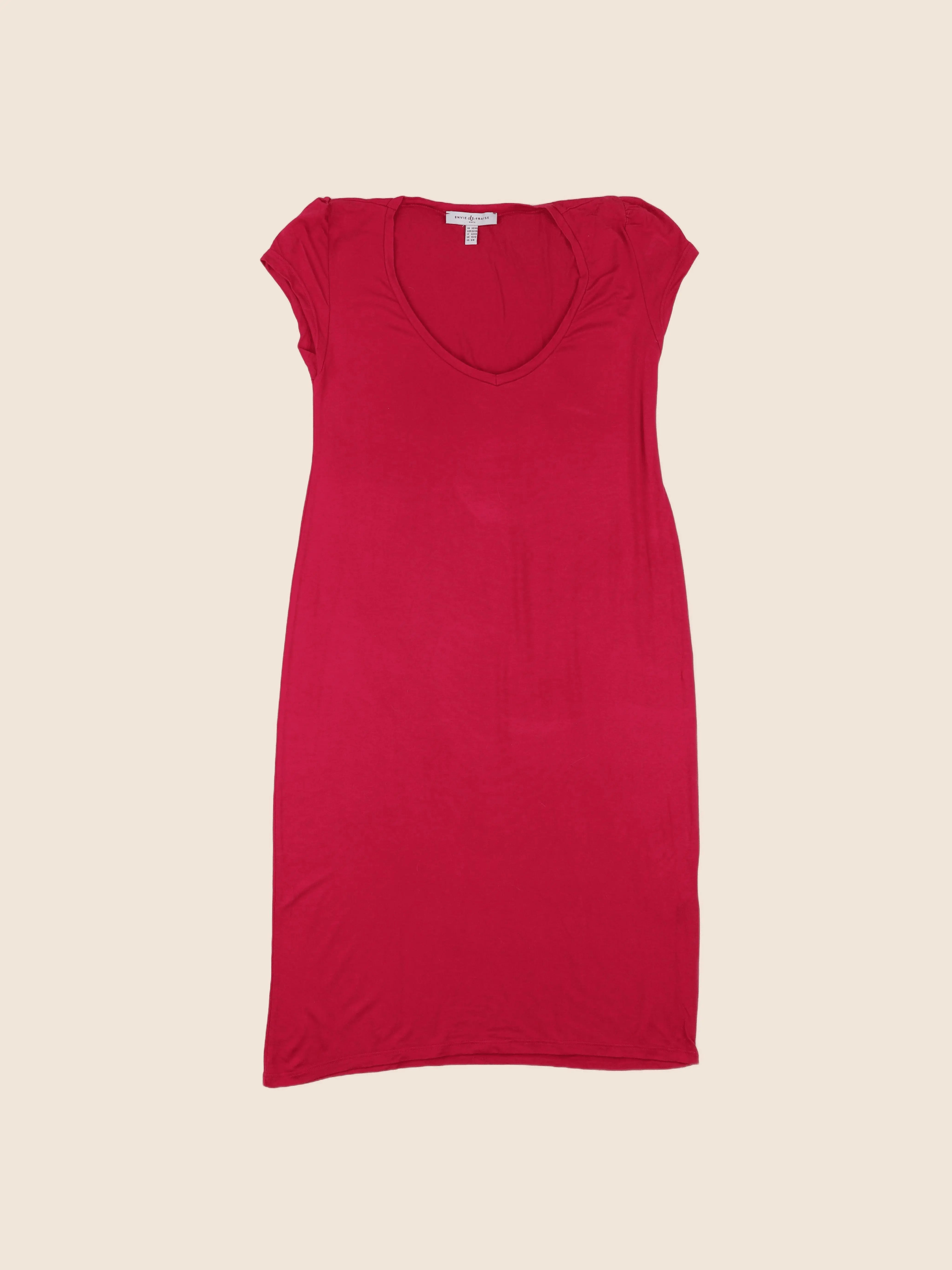 Envie de fraise - robe grossesse rose - 38 à 40