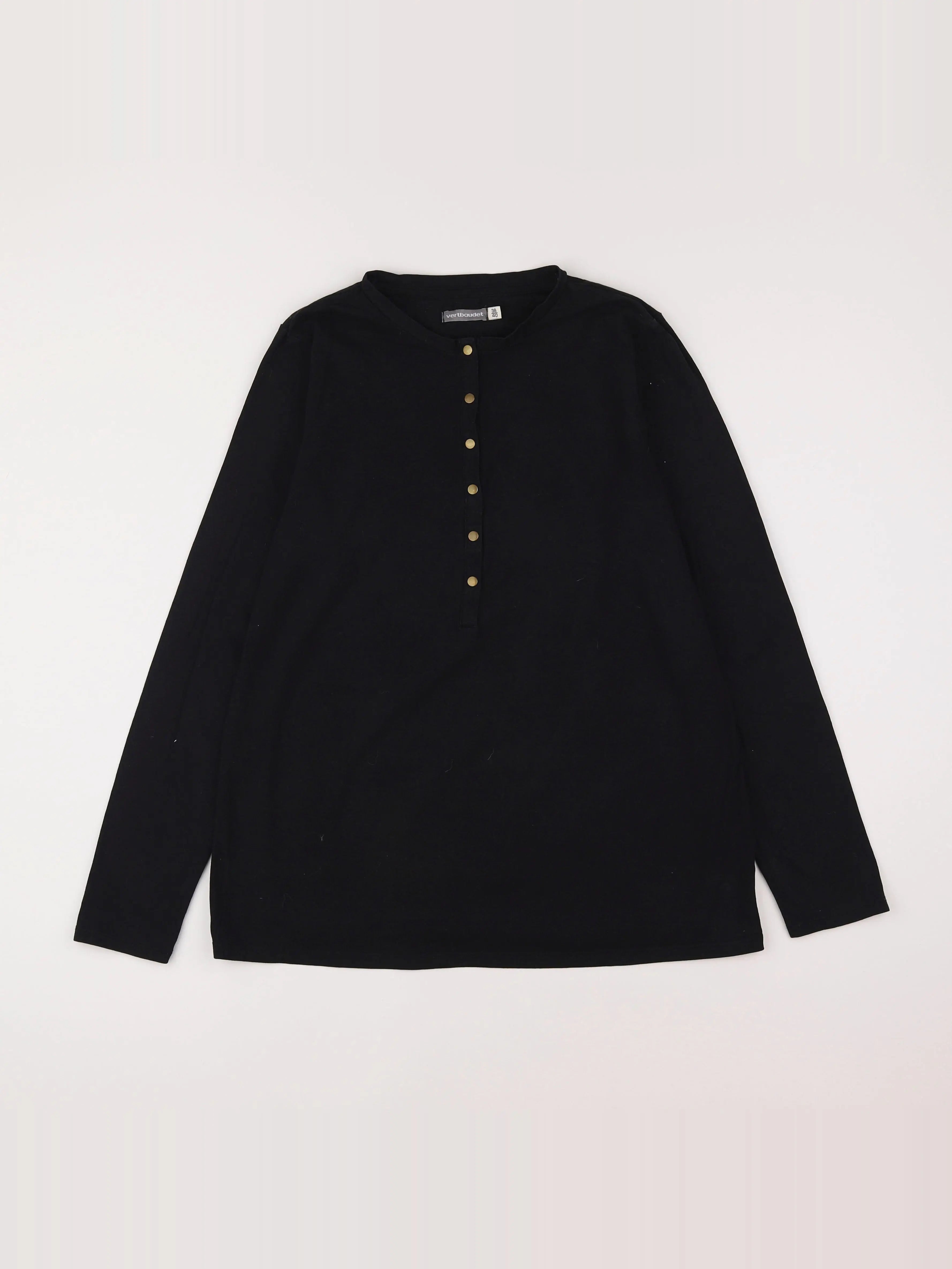 Vertbaudet - tee-shirt grossesse noir - 38 à 40