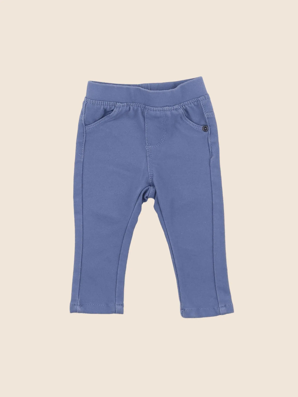Vertbaudet - legging bleu - 3 mois