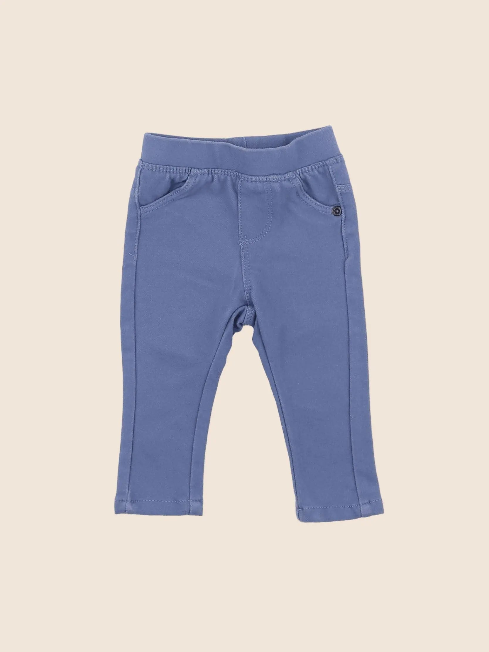 Vertbaudet - legging bleu - 3 mois