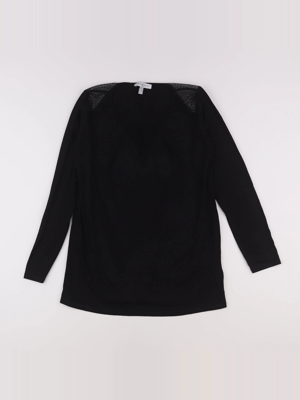 Envie de fraise - tee-shirt grossesse noir - 38 à 40