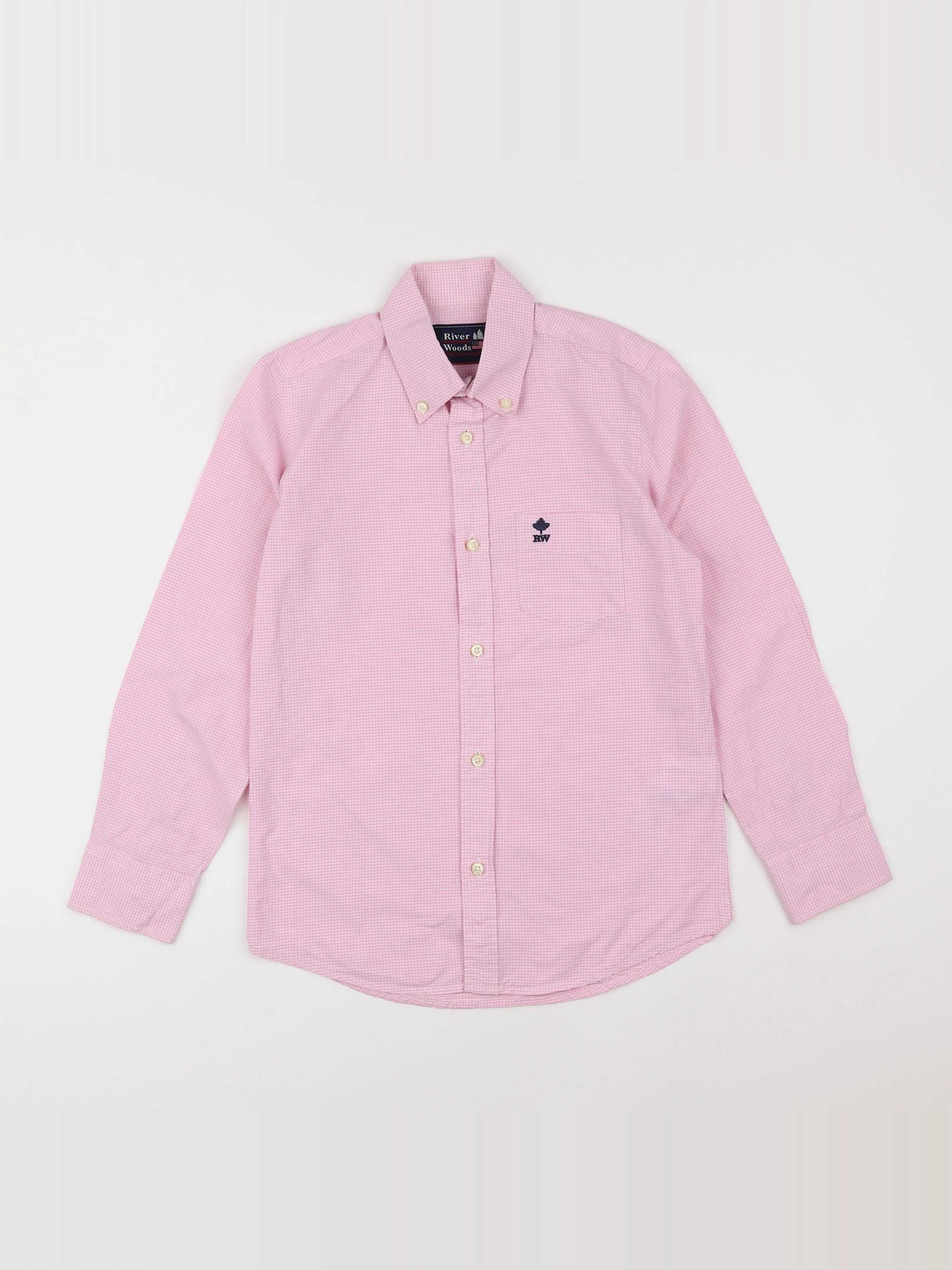 River Woods - chemise rose - 10 ans