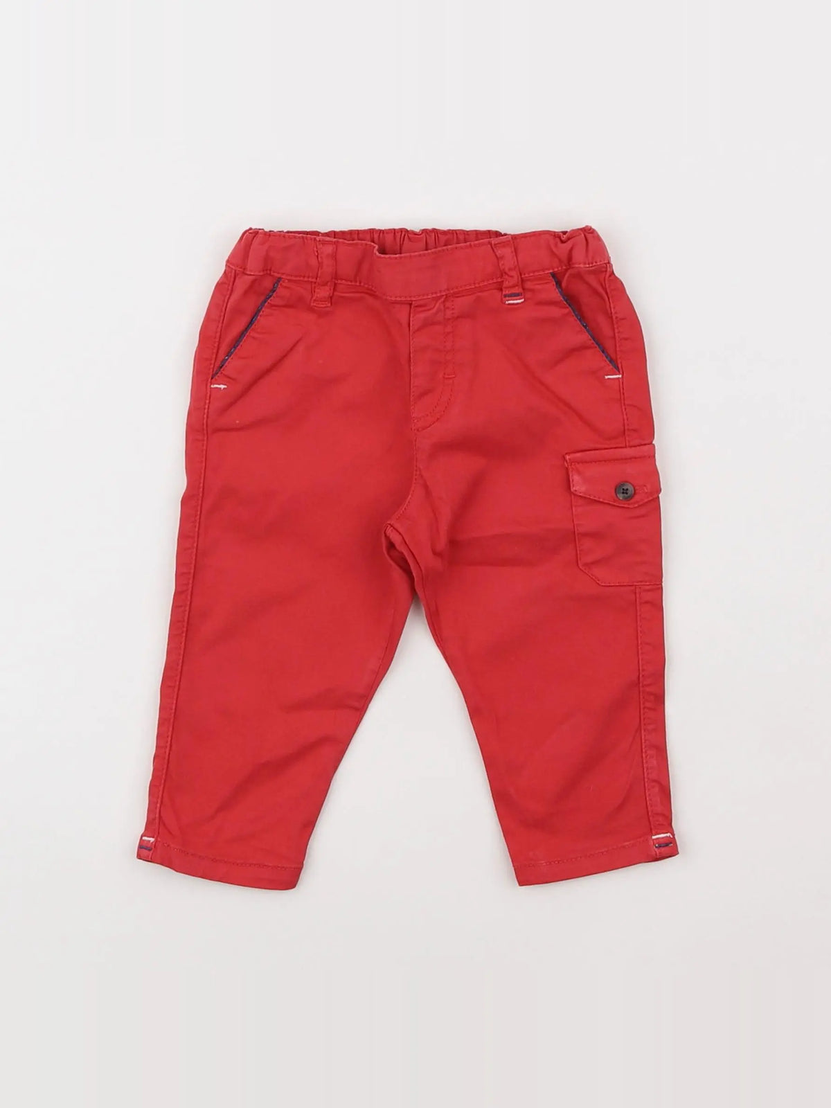 Tartine & Chocolat - pantalon rouge - 6 mois