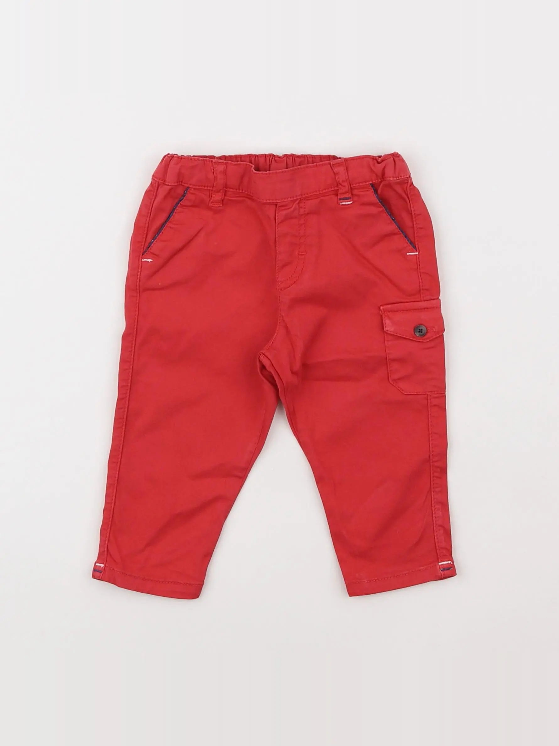 Tartine & Chocolat - pantalon rouge - 6 mois
