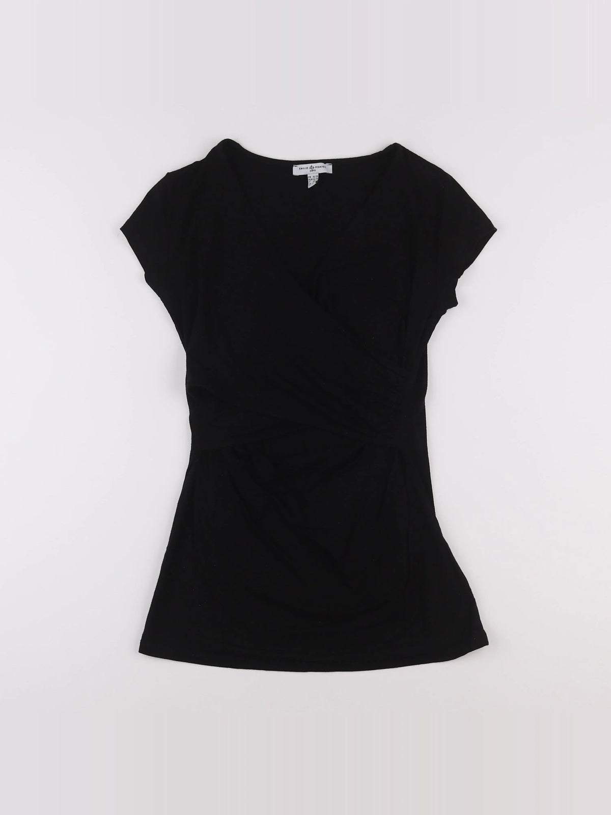 Envie de fraise - tee-shirt grossesse noir - 36 à 38