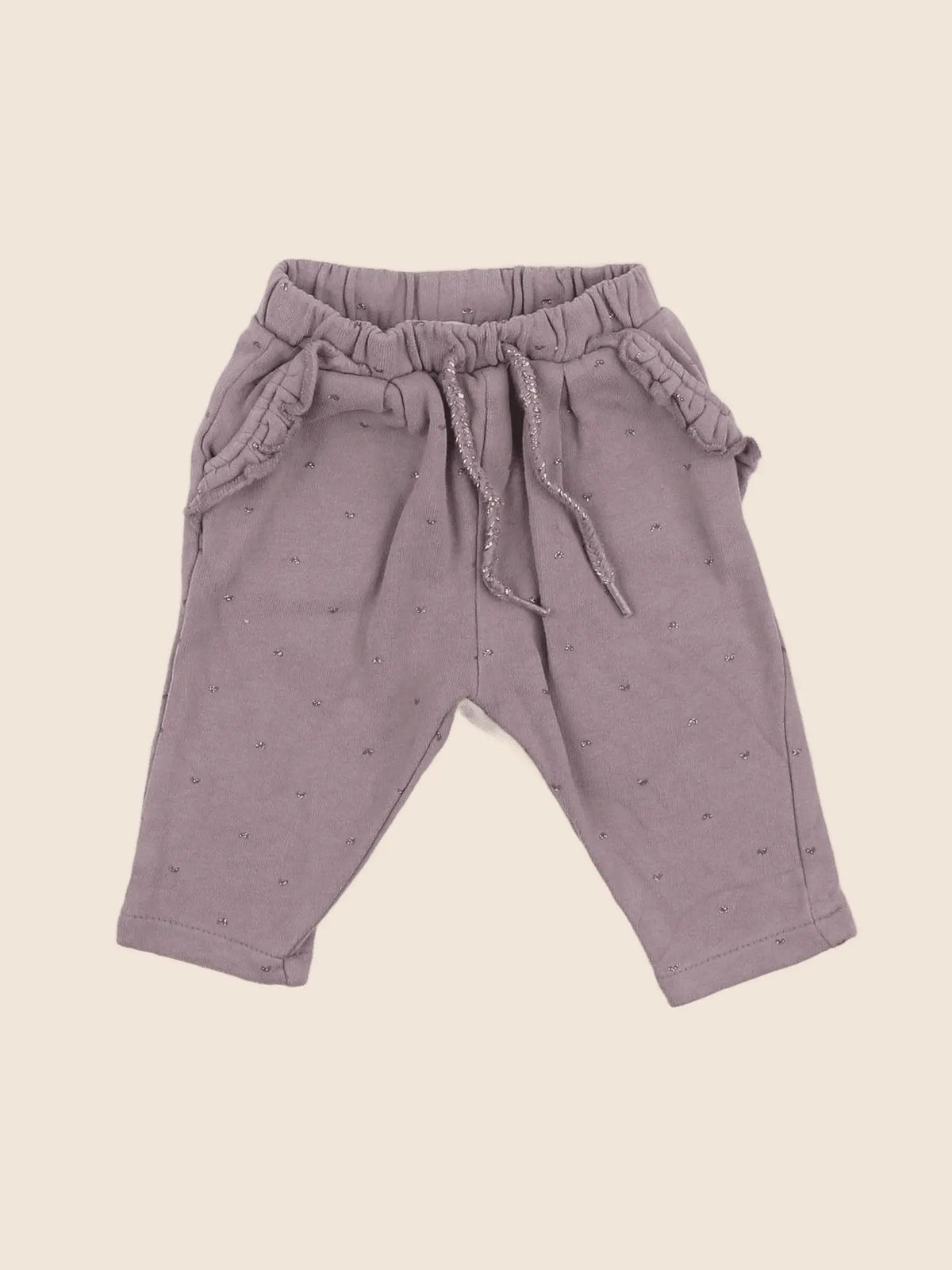 Vertbaudet - pantalon violet - 3 mois