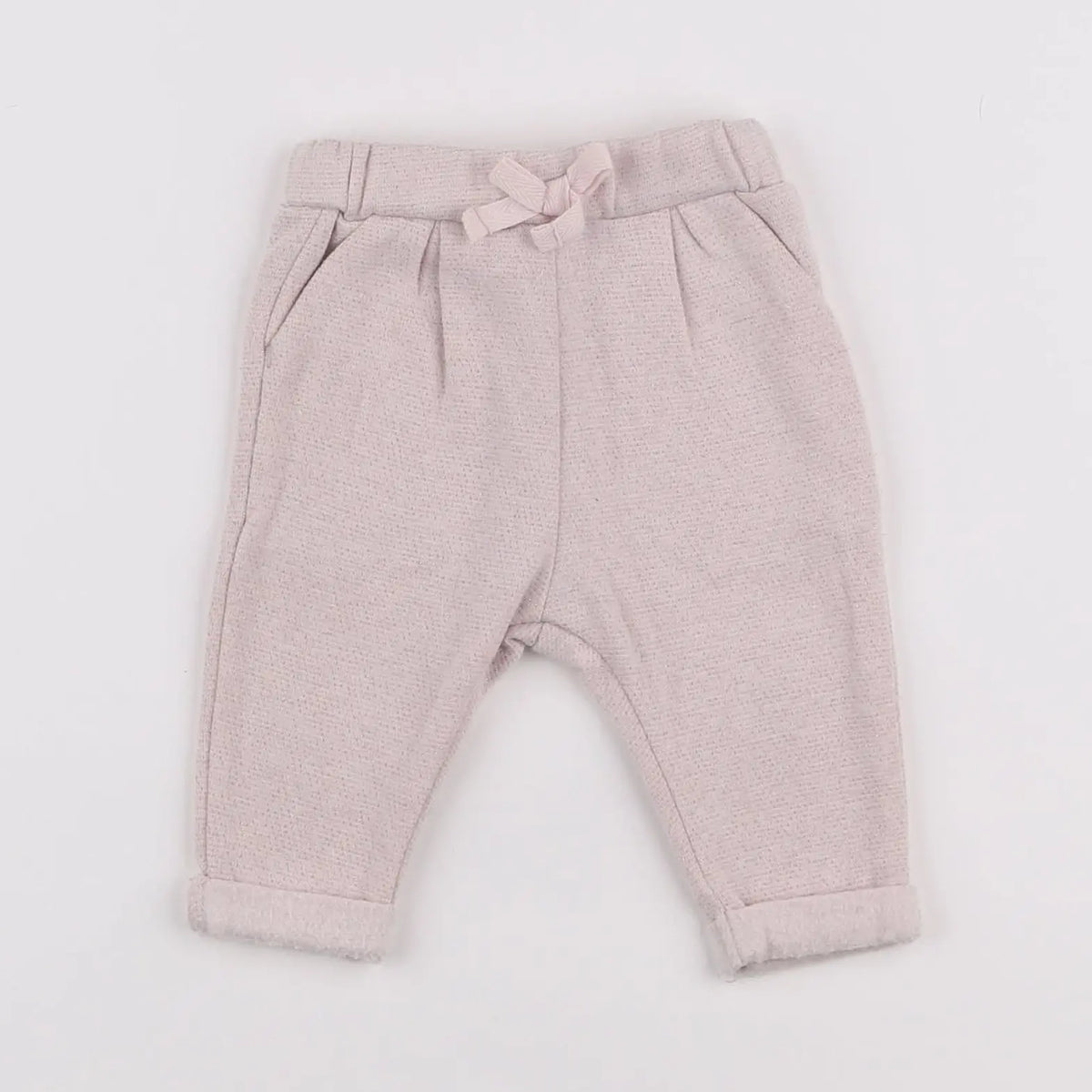 Vertbaudet - pantalon rose - 3 mois