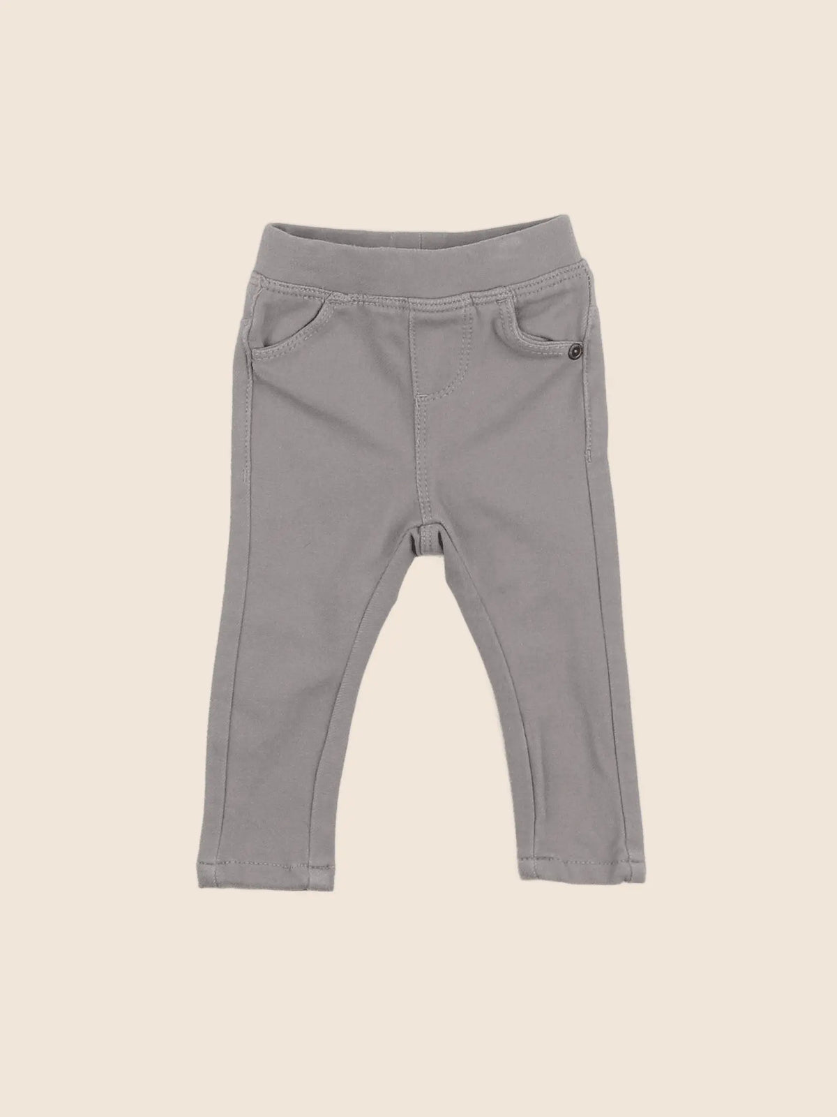 Vertbaudet - jegging gris - 3 mois