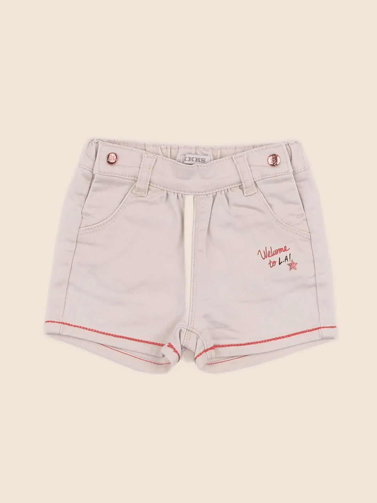 IKKS - short rose - 12 mois