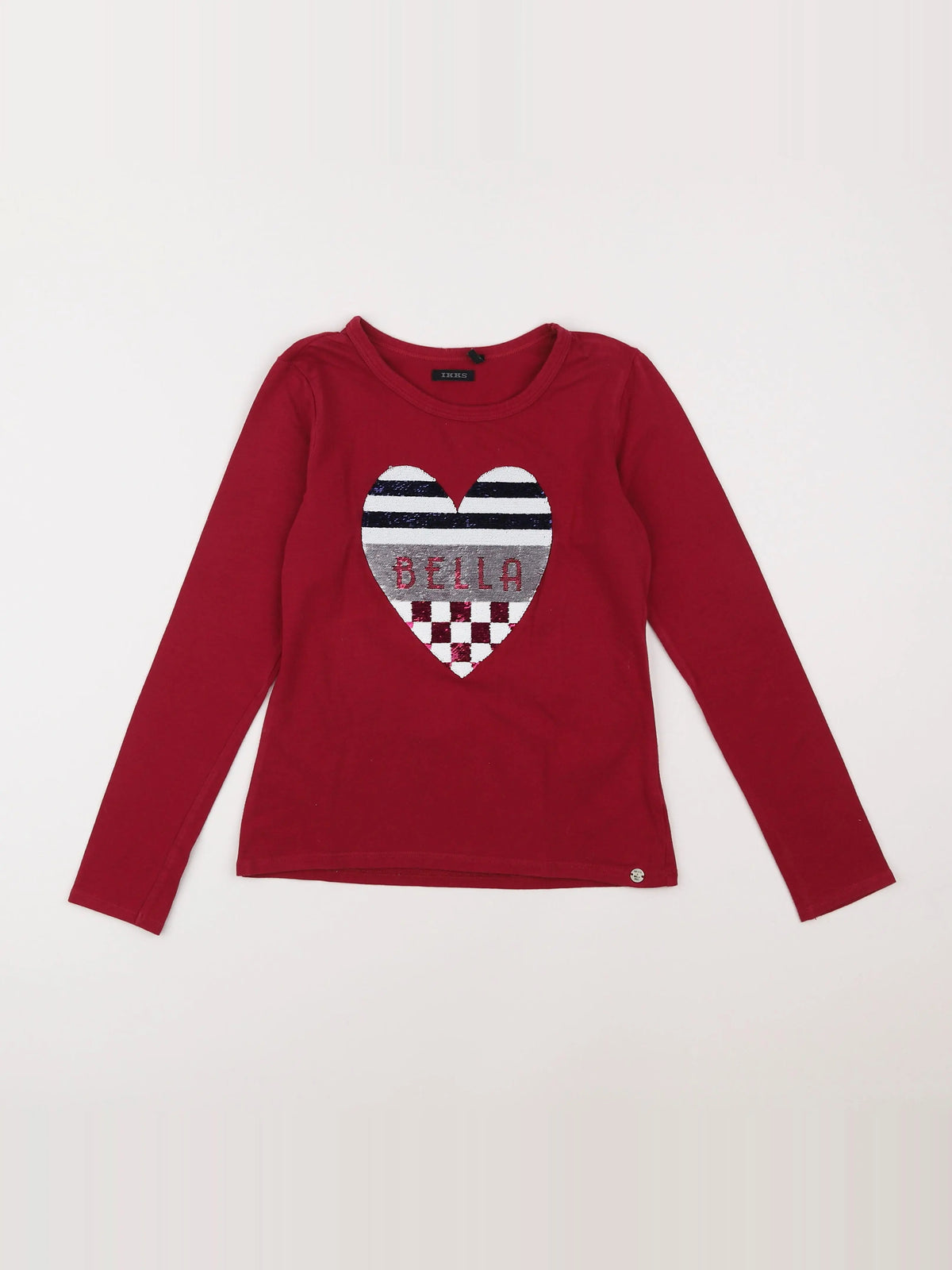 IKKS - tee-shirt rouge - 10 ans