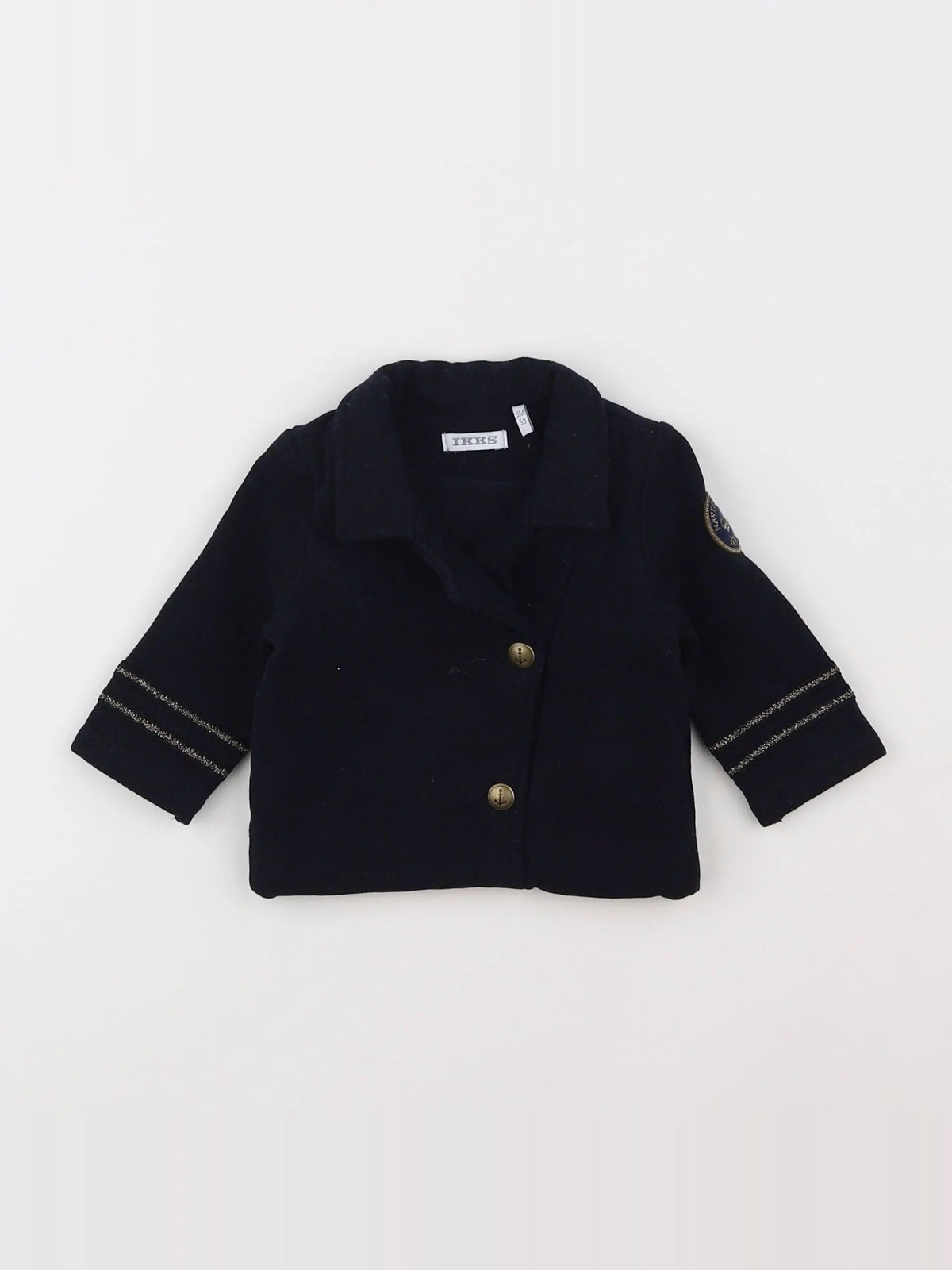 IKKS - veste bleu, or - 3 mois