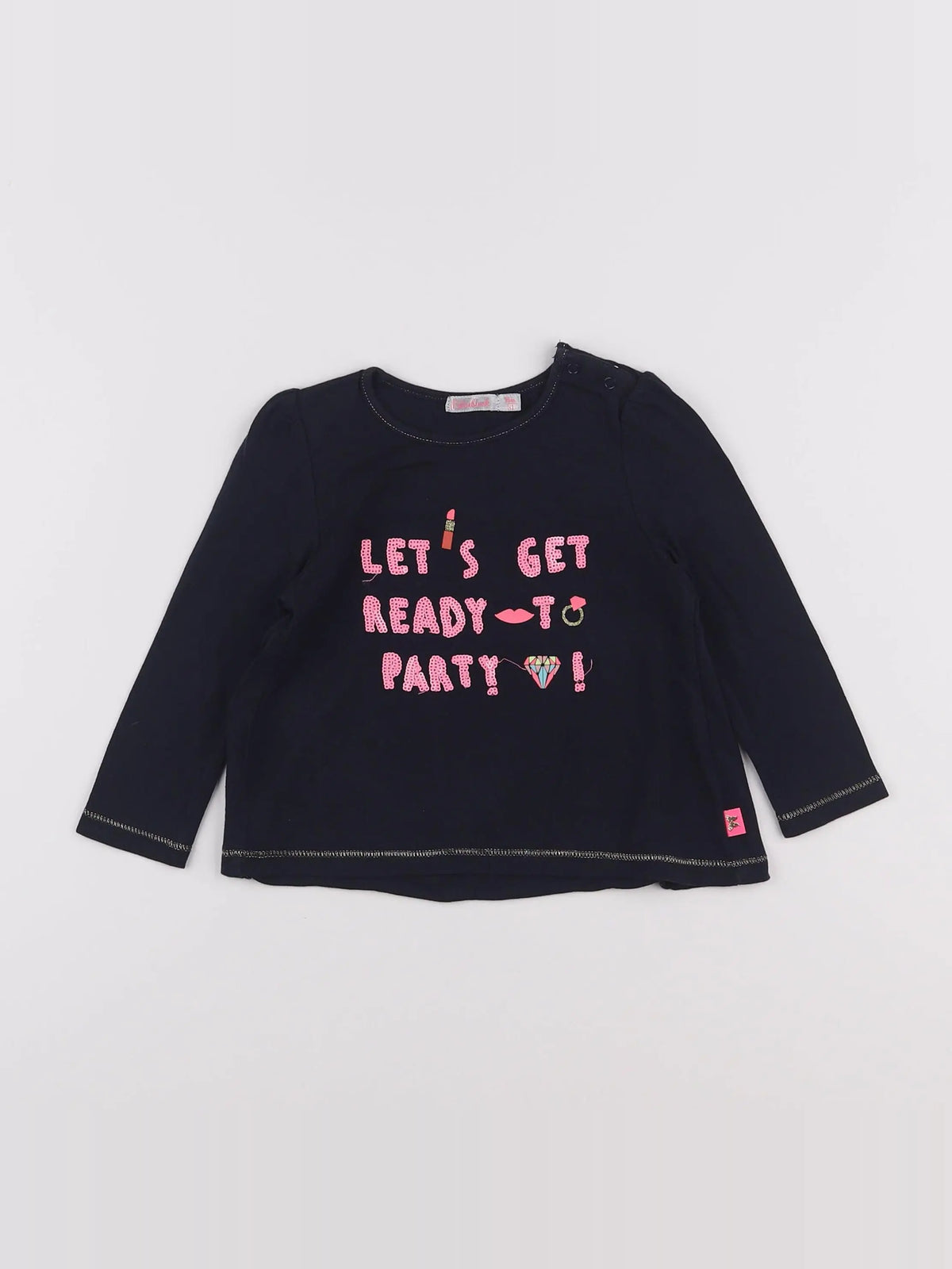 Billie Blush - tee-shirt bleu - 18 mois