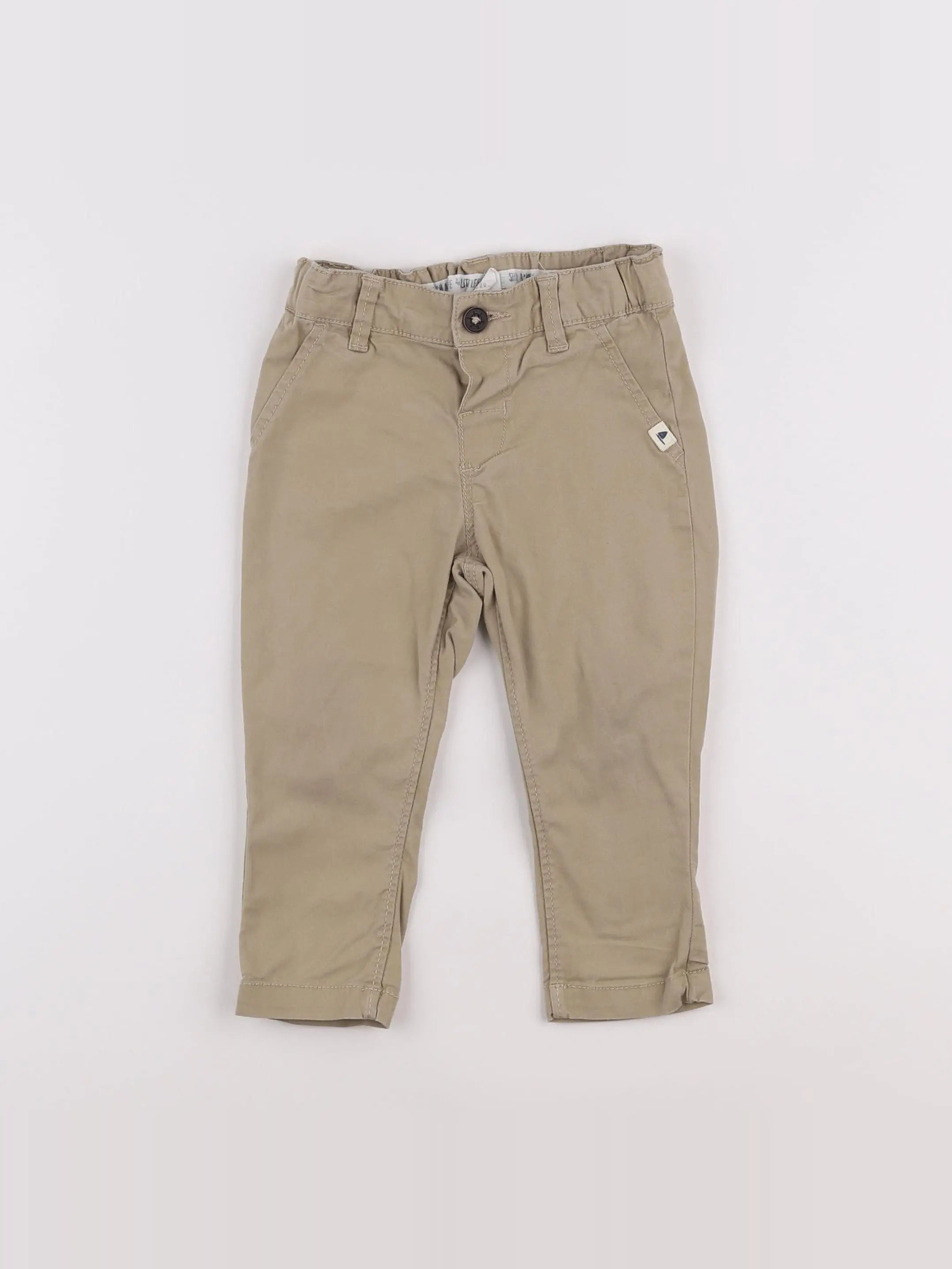H&M - pantalon beige - 9/12 mois