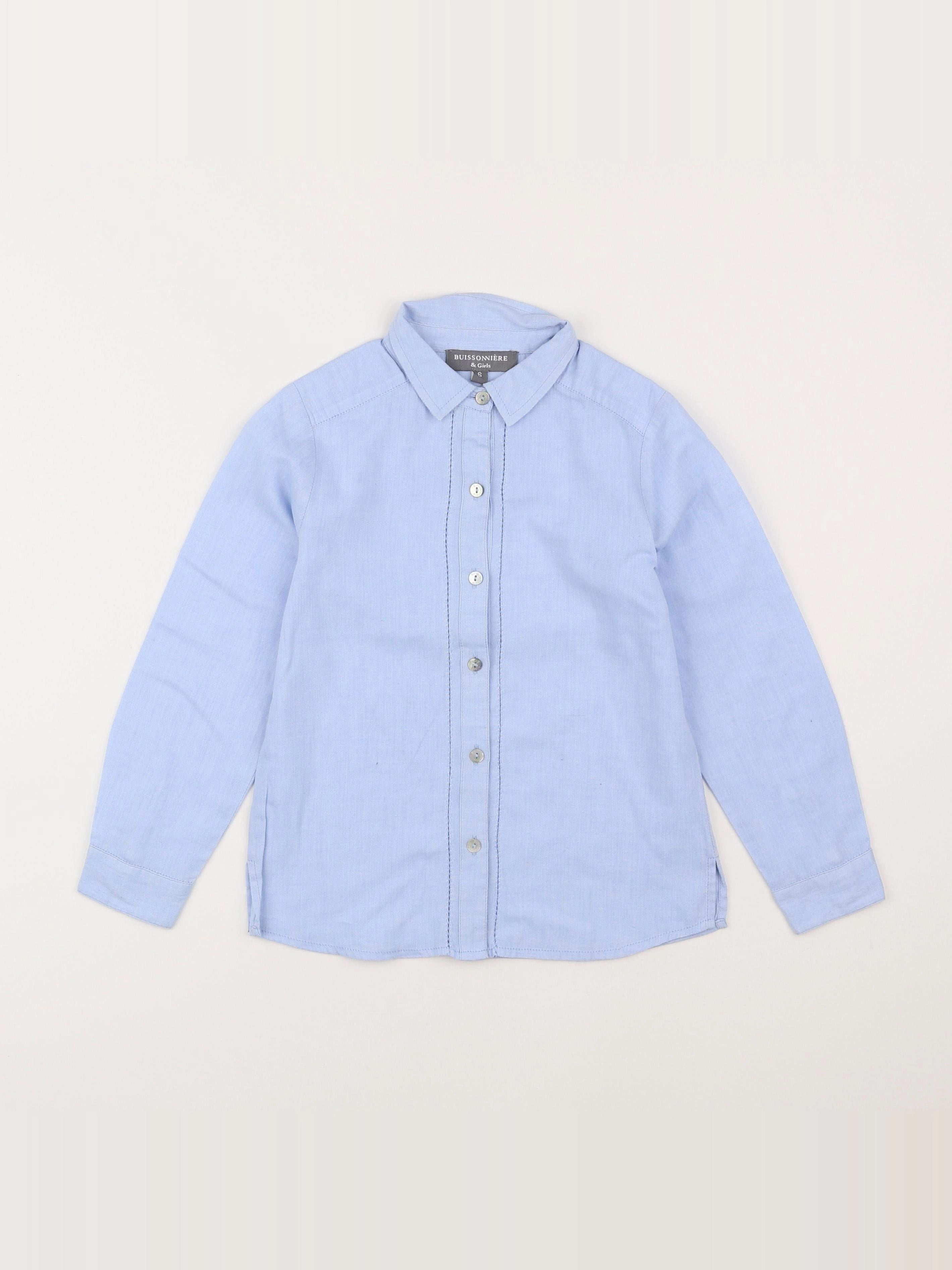 Buissonnière - chemise bleu - 6 ans