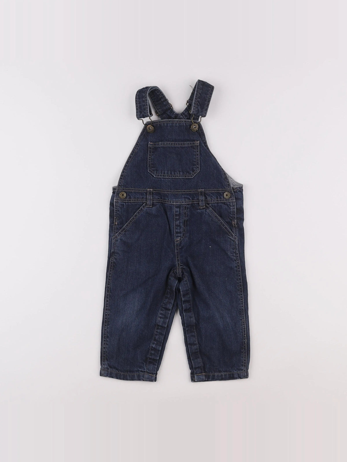 Boutchou - salopette bleu - 12 mois