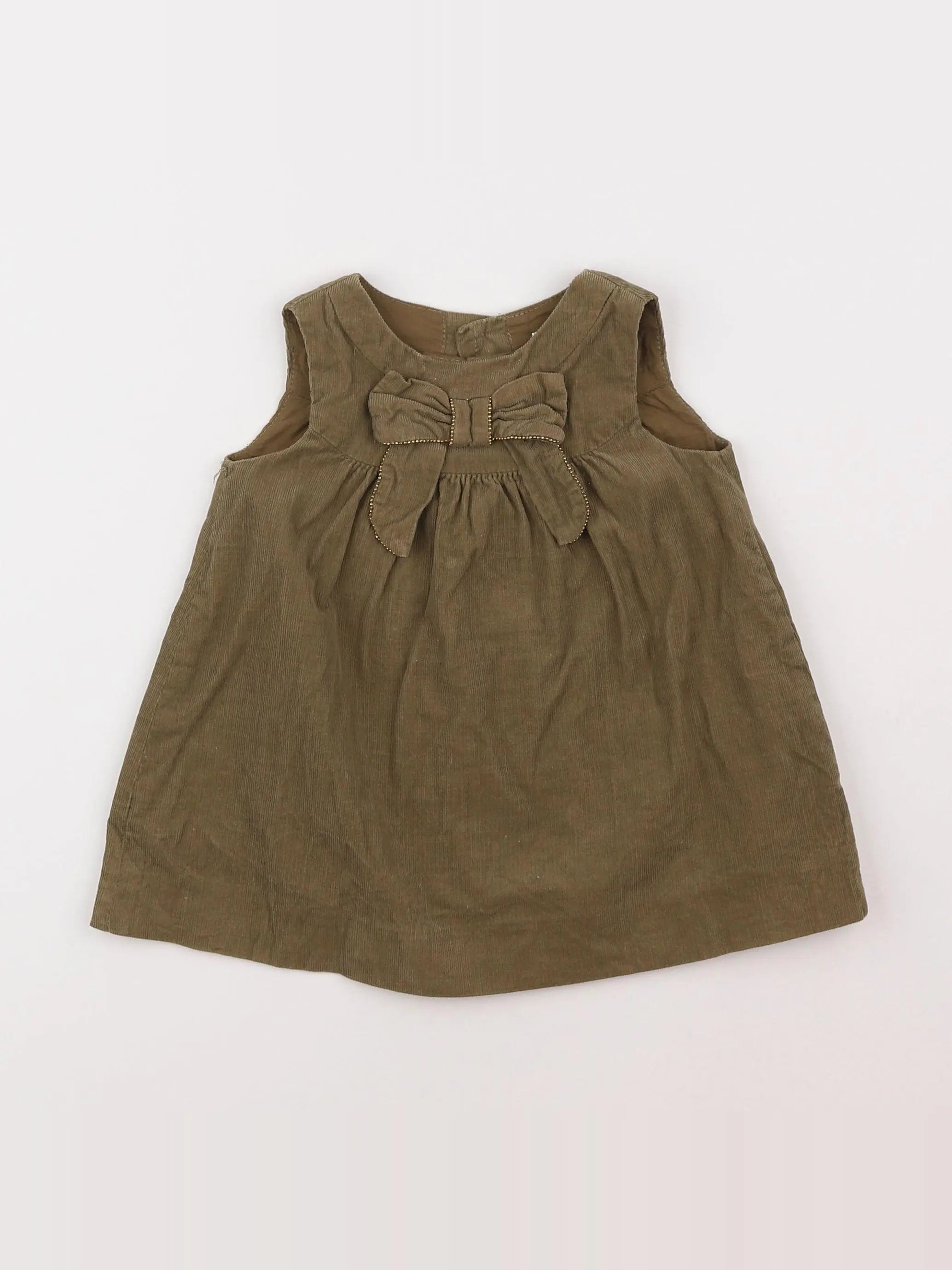 Zara - robe vert - 9/12 mois