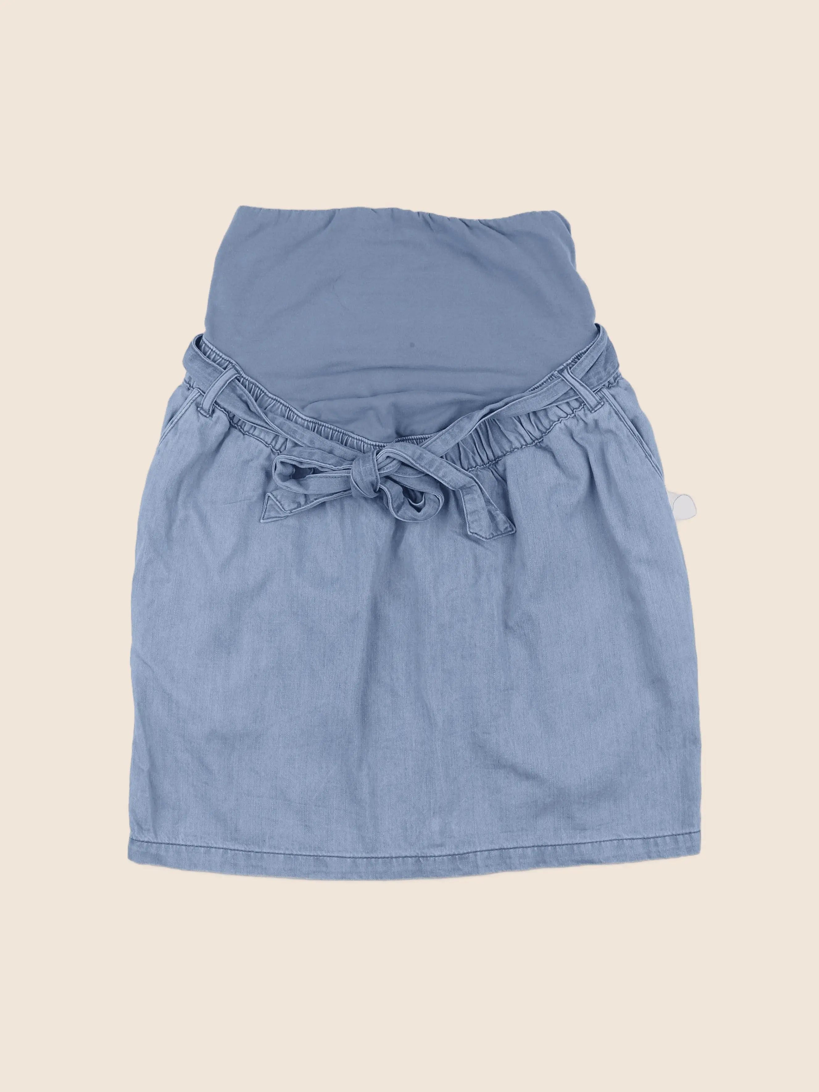 Vertbaudet - jupe grossesse bleu - 34
