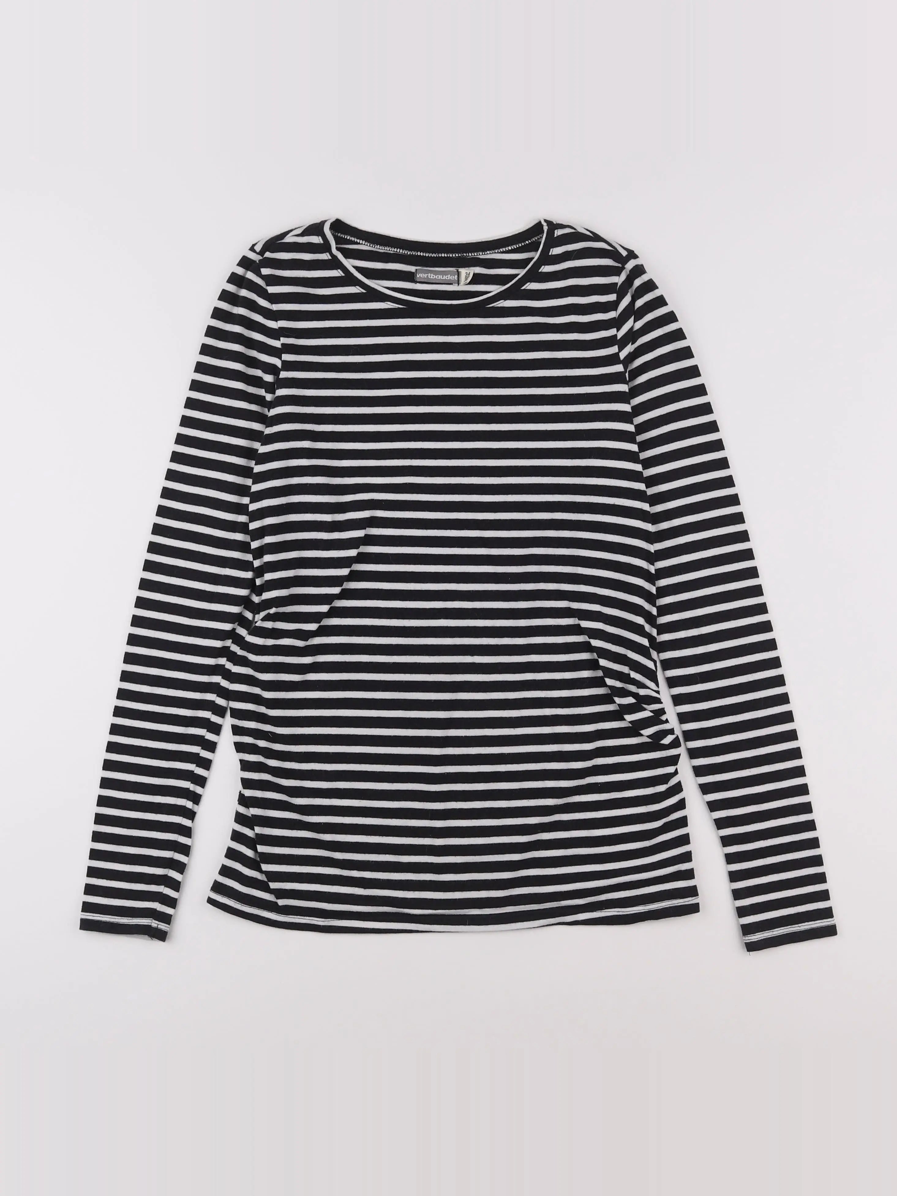 Vertbaudet - tee-shirt grossesse bleu - 34 à 36