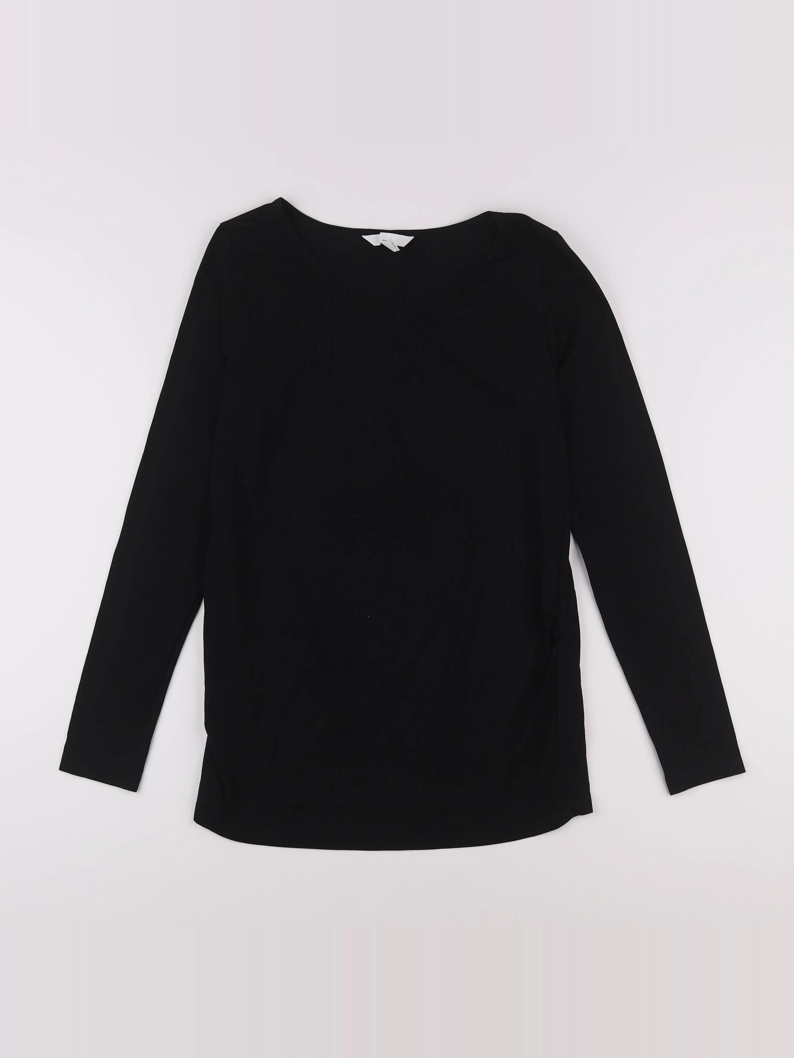 H&M - tee-shirt grossesse noir - 38