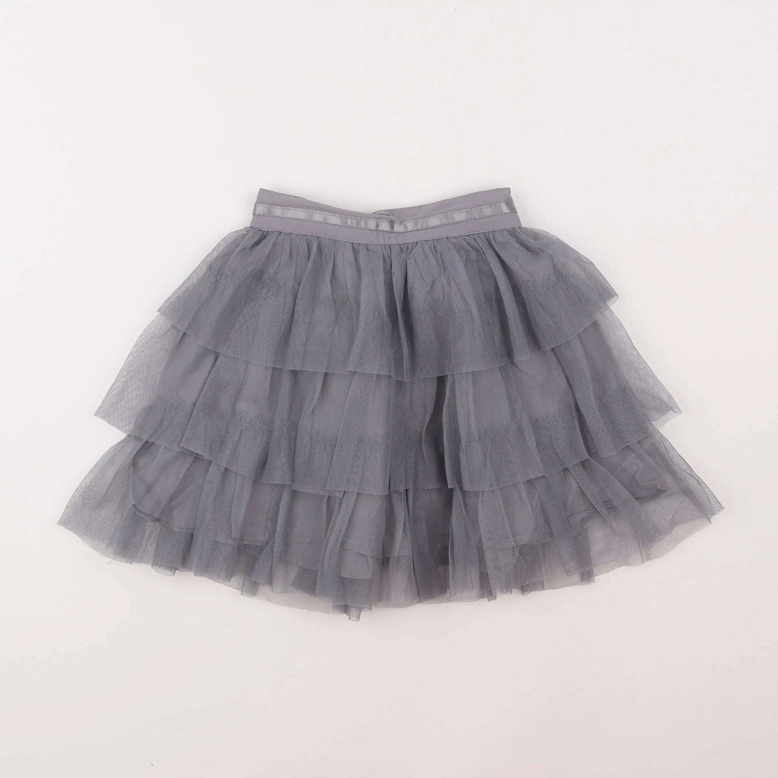 Vertbaudet - jupe gris - 4 ans