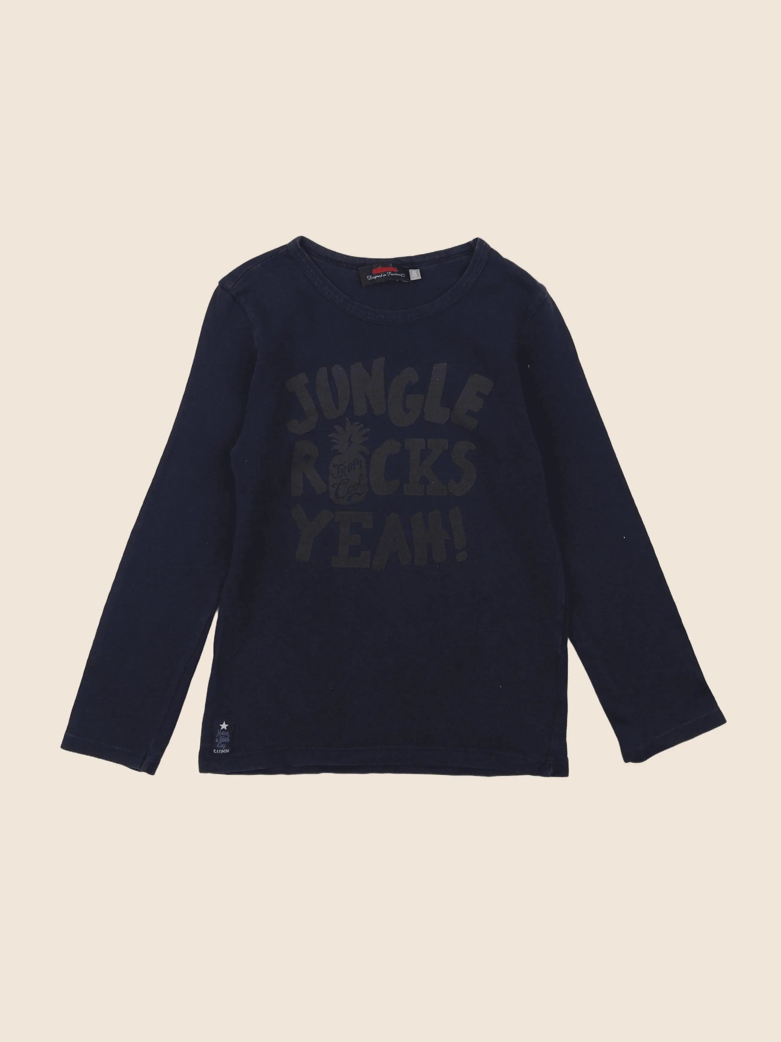 Catimini - tee-shirt noir - 6 ans