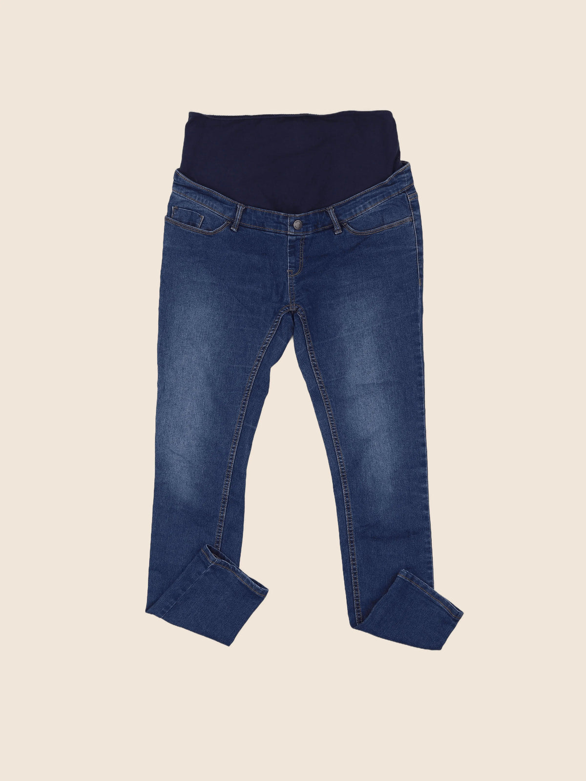 Kiabi - jean grossesse bleu - 38