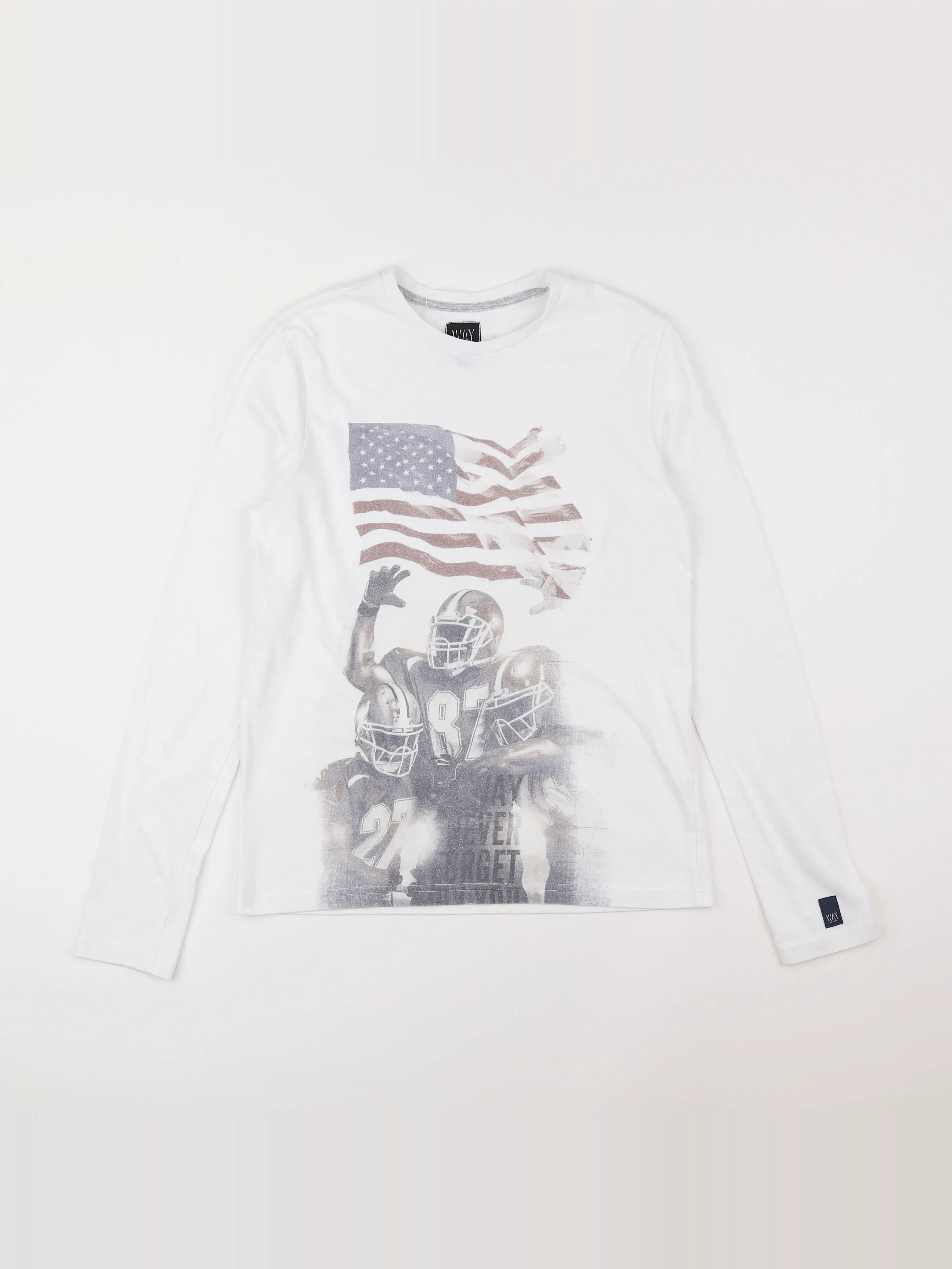 IKKS - tee-shirt blanc - 14 ans