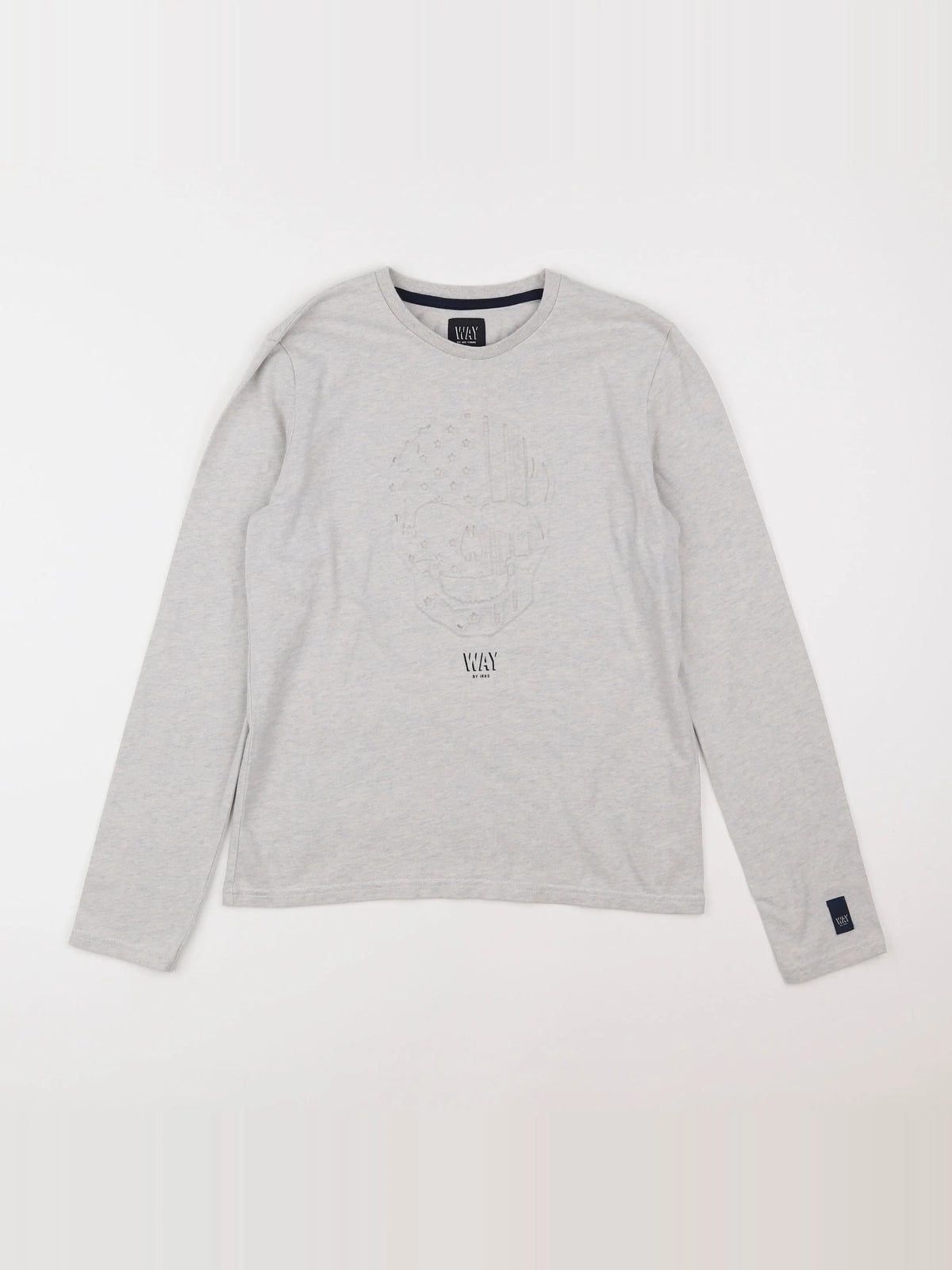 IKKS - tee-shirt gris - 12 ans